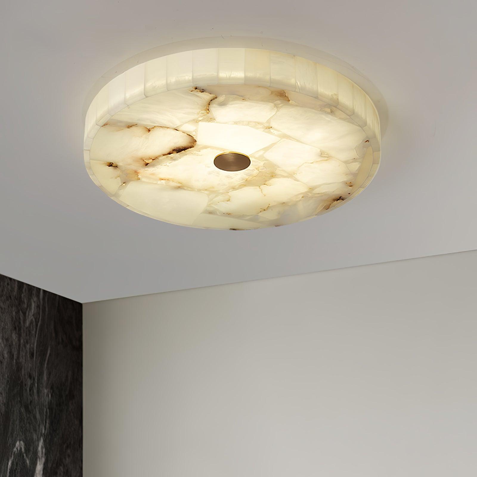 Ravélia Alabaster Ceiling Light