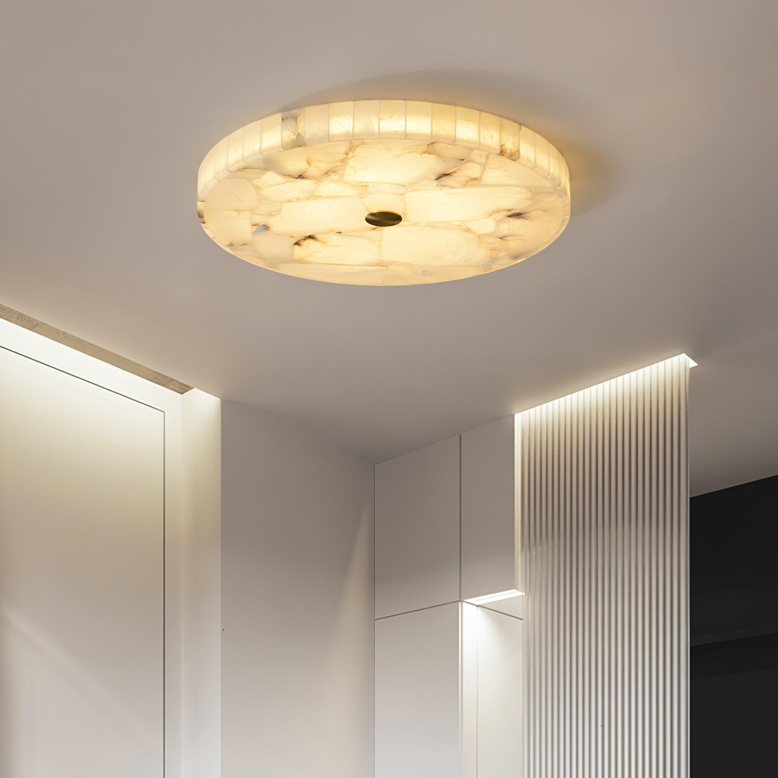 Ravélia Alabaster Ceiling Light