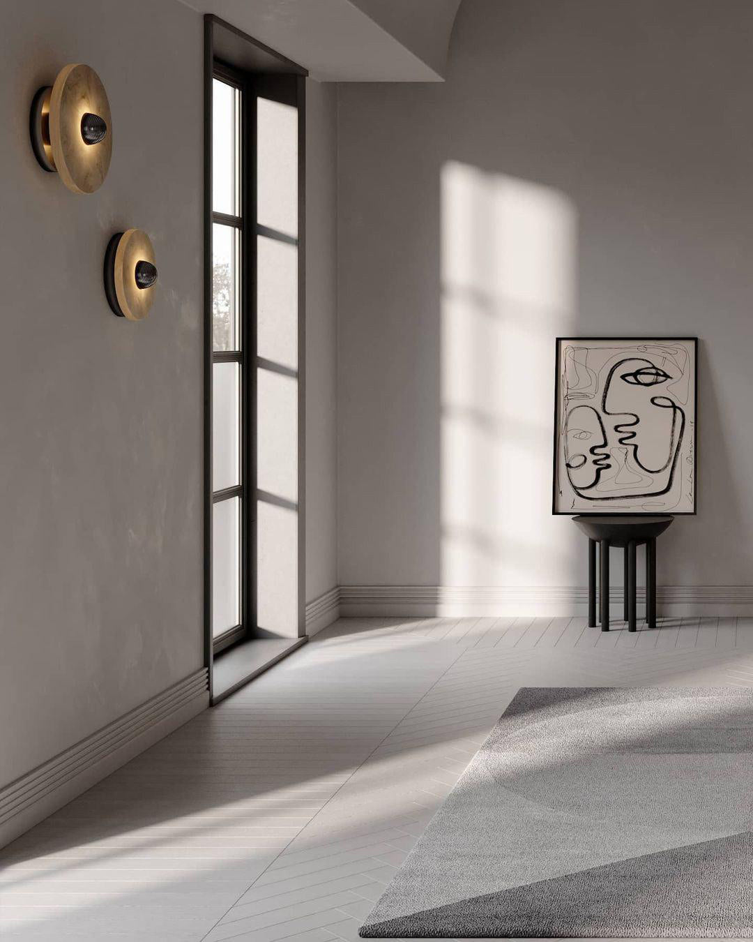 Aralzo Round Wall Light