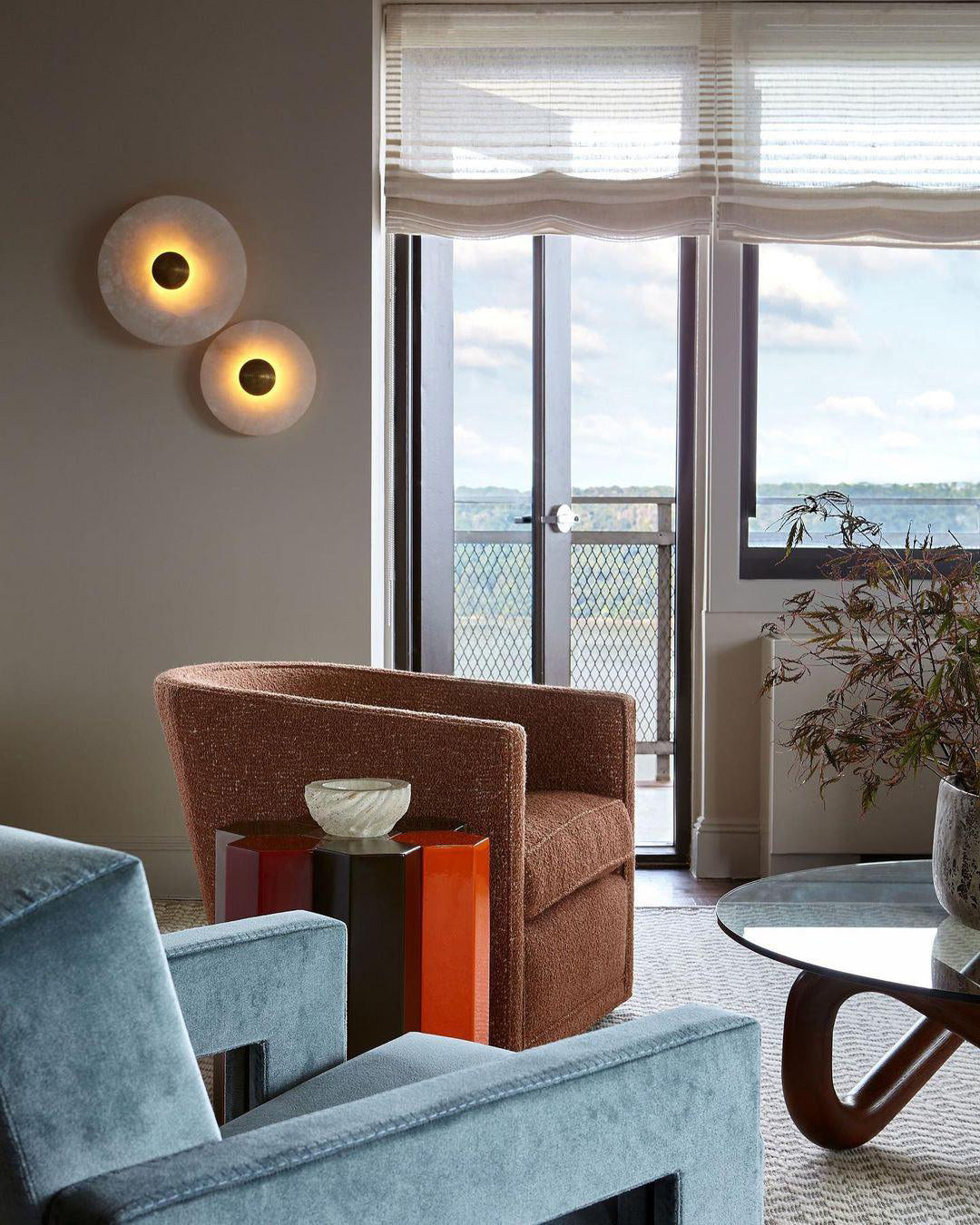 Aralzo Round Wall Light