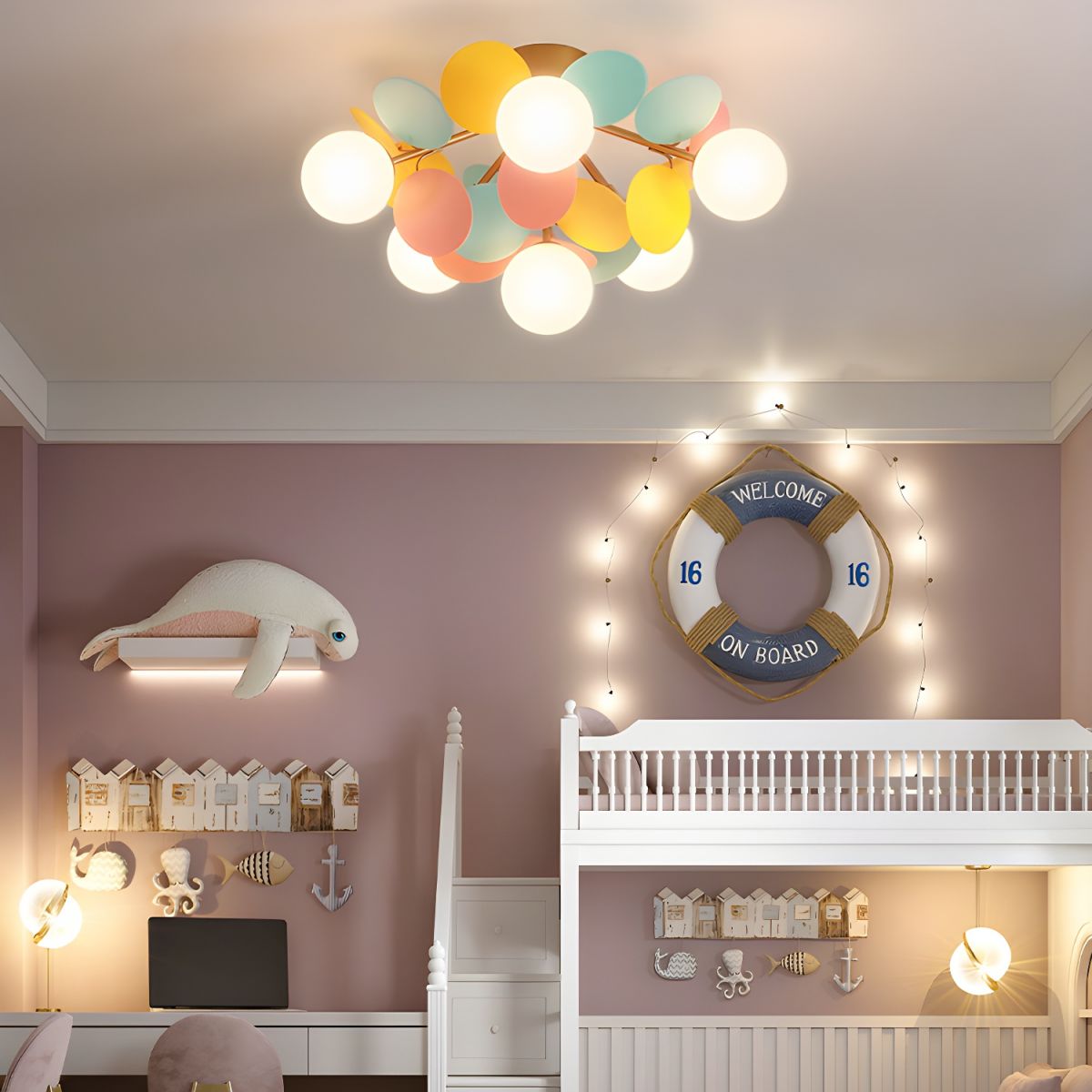 Almirirva Round Ceiling Light