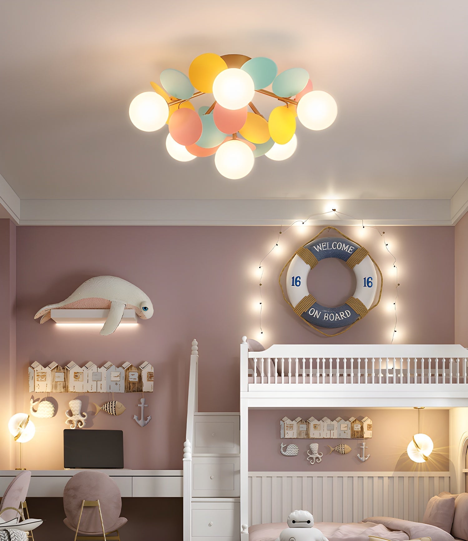 Almirirva Round Ceiling Light