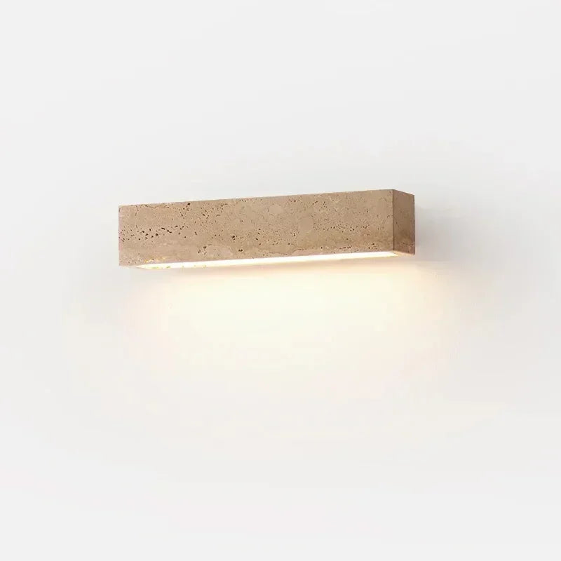 Ismuno Travertine Wall Light
