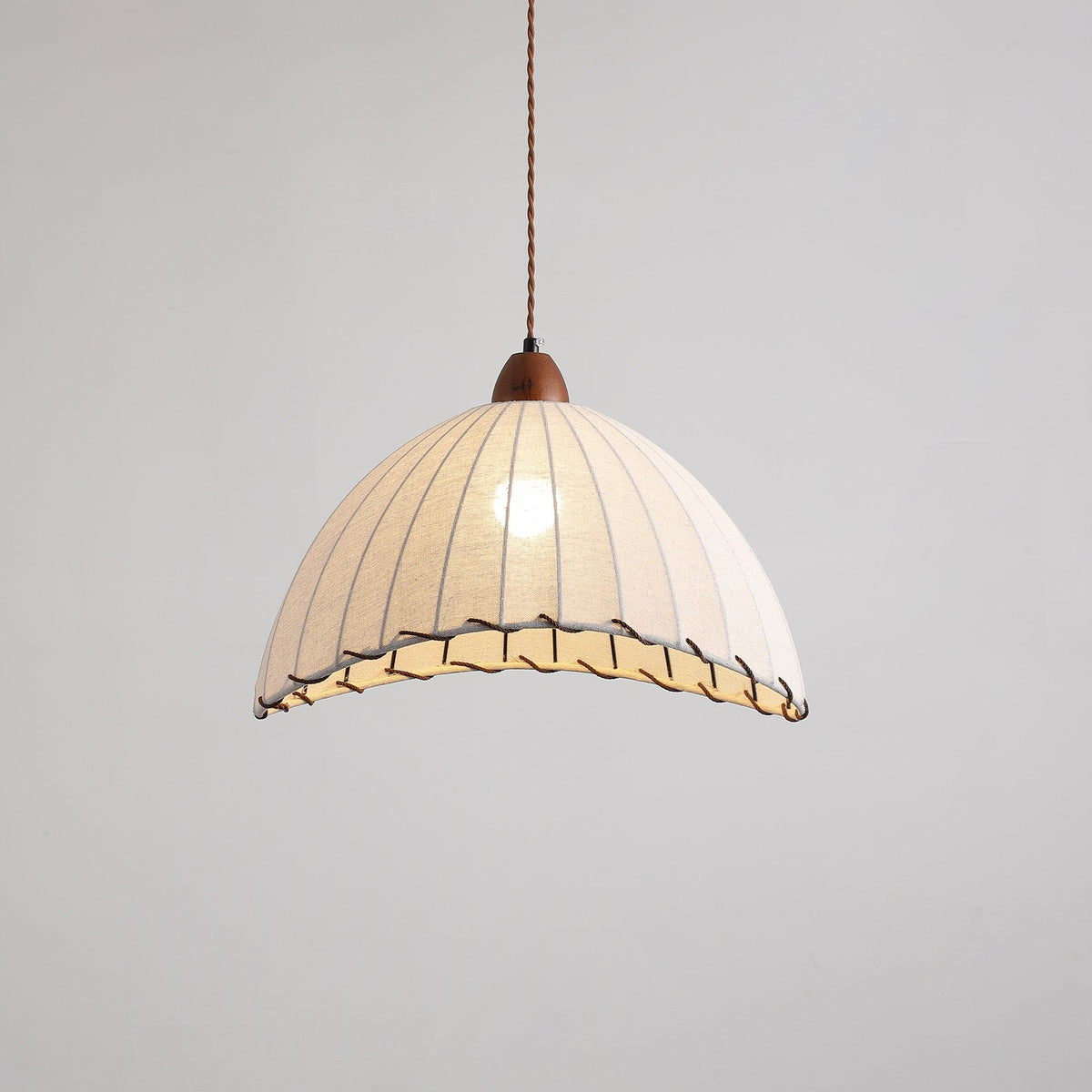 Bane Ribbed Pendant Light