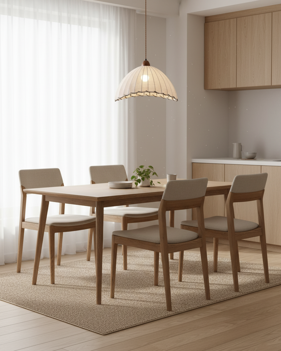 Bane Ribbed Pendant Light