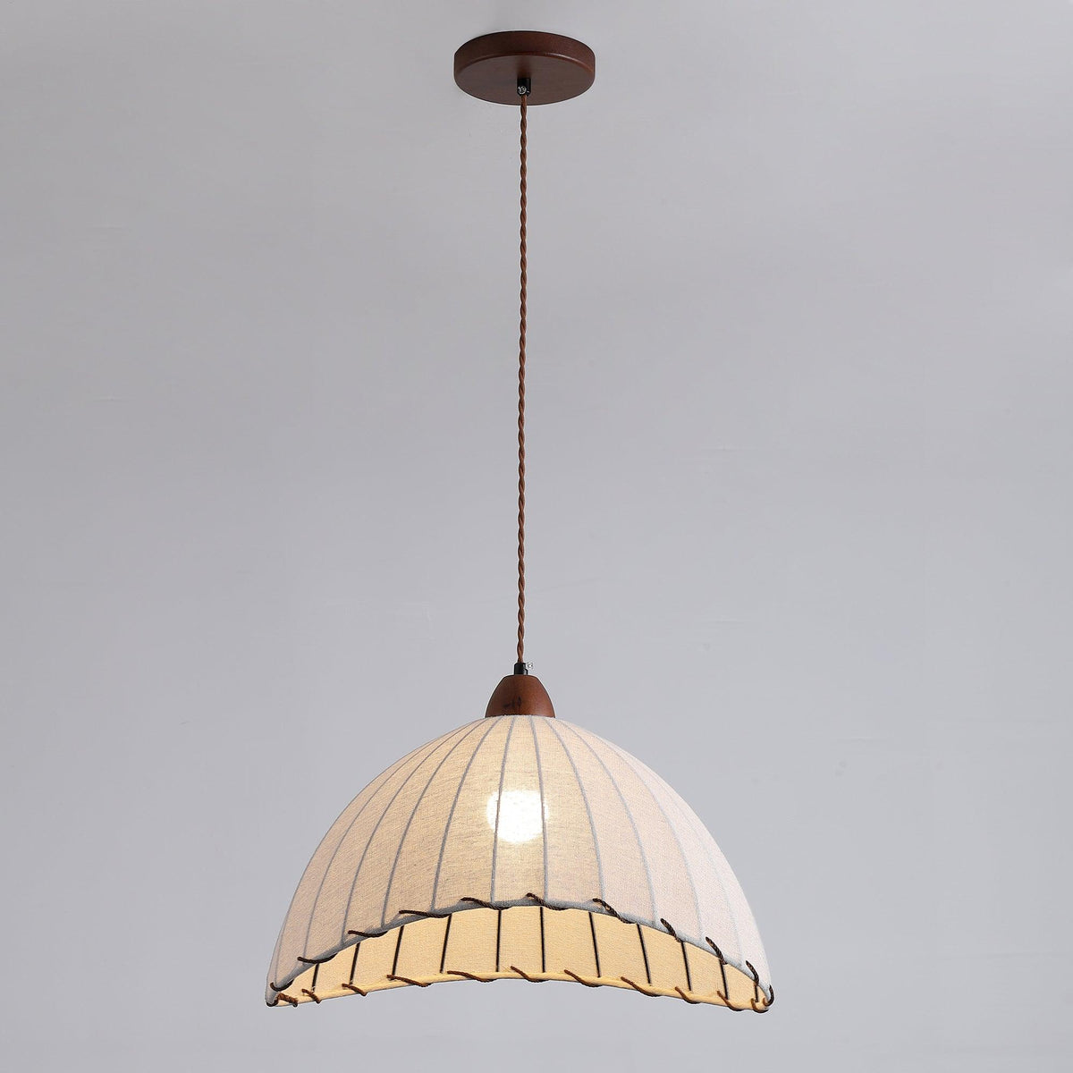 Bane Ribbed Pendant Light