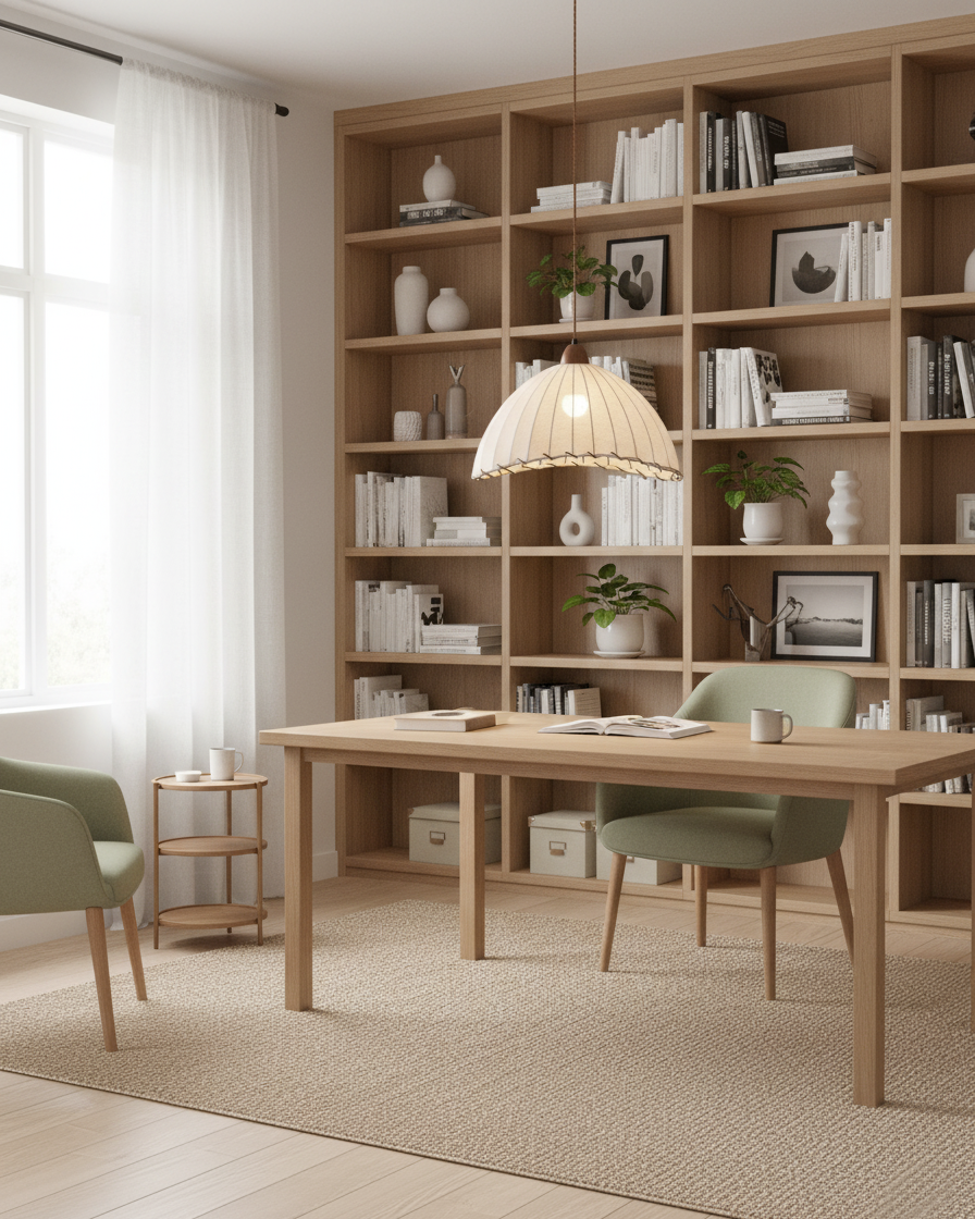 Bane Ribbed Pendant Light