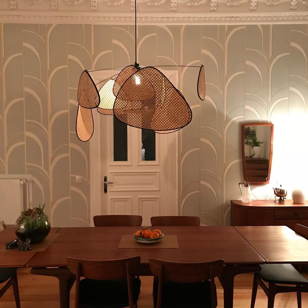Screen Cannage Pendant Swag Light - Vakkerlight