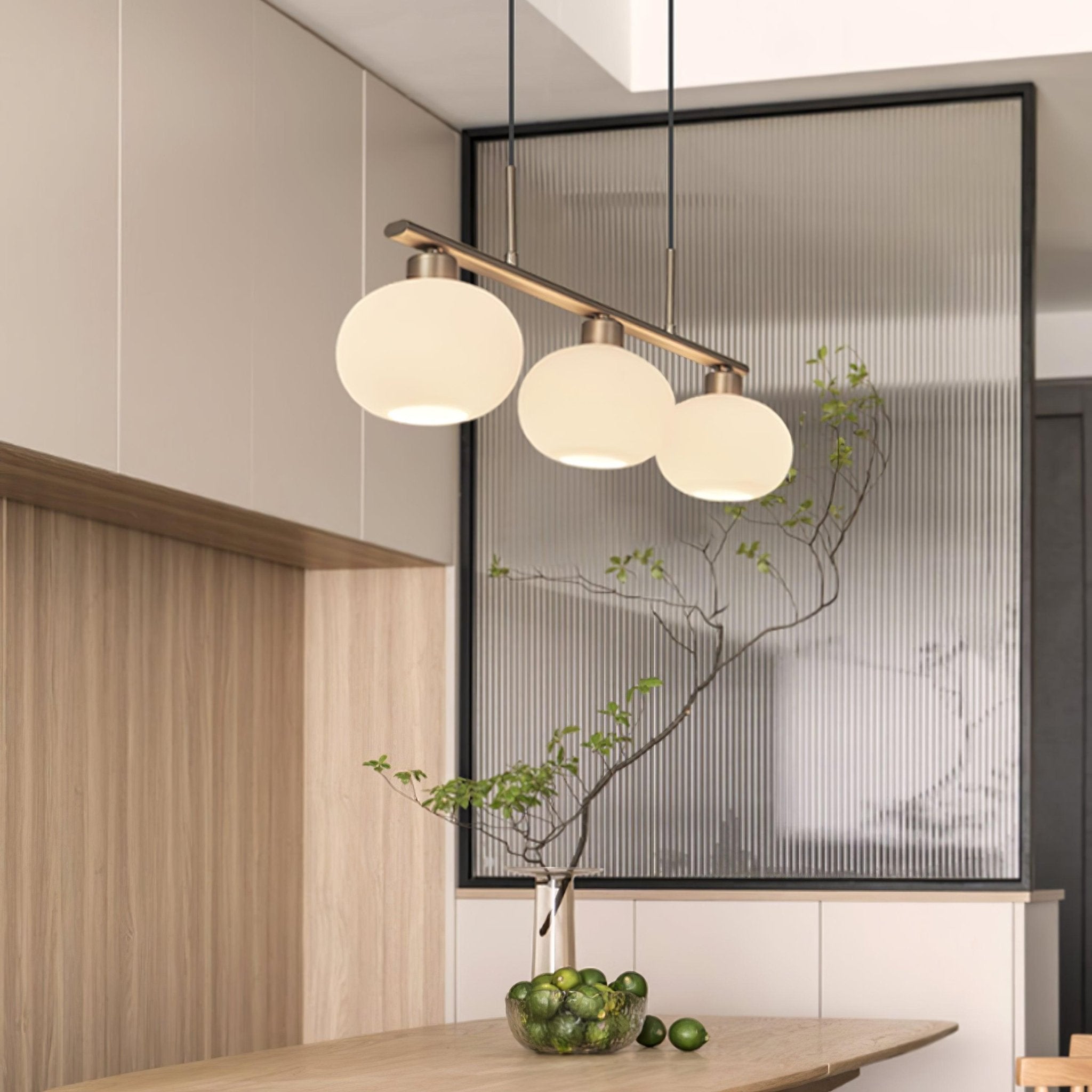 Lerenme Globe Pendant Light
