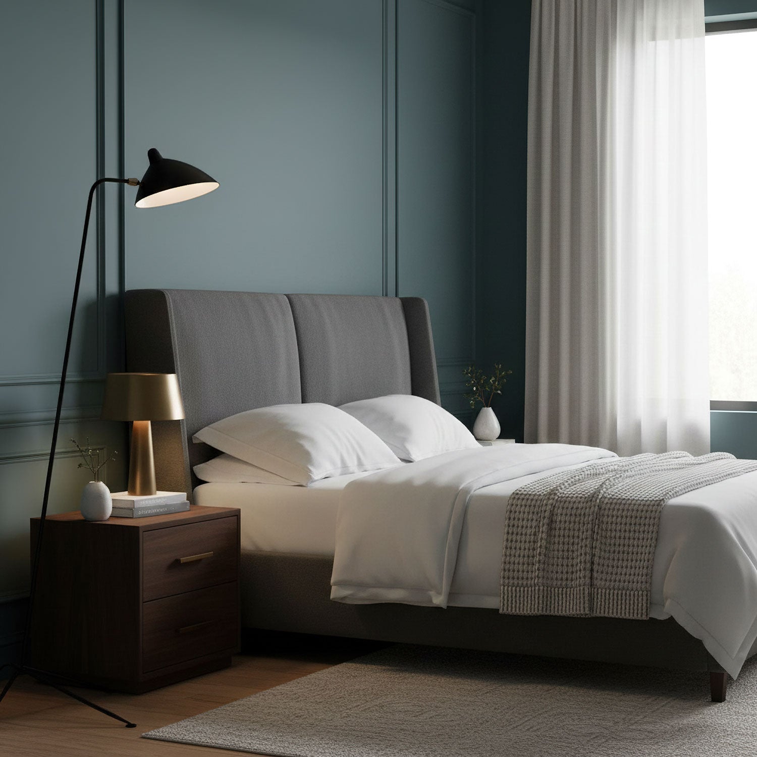 Baely Industrial Floor Lamp