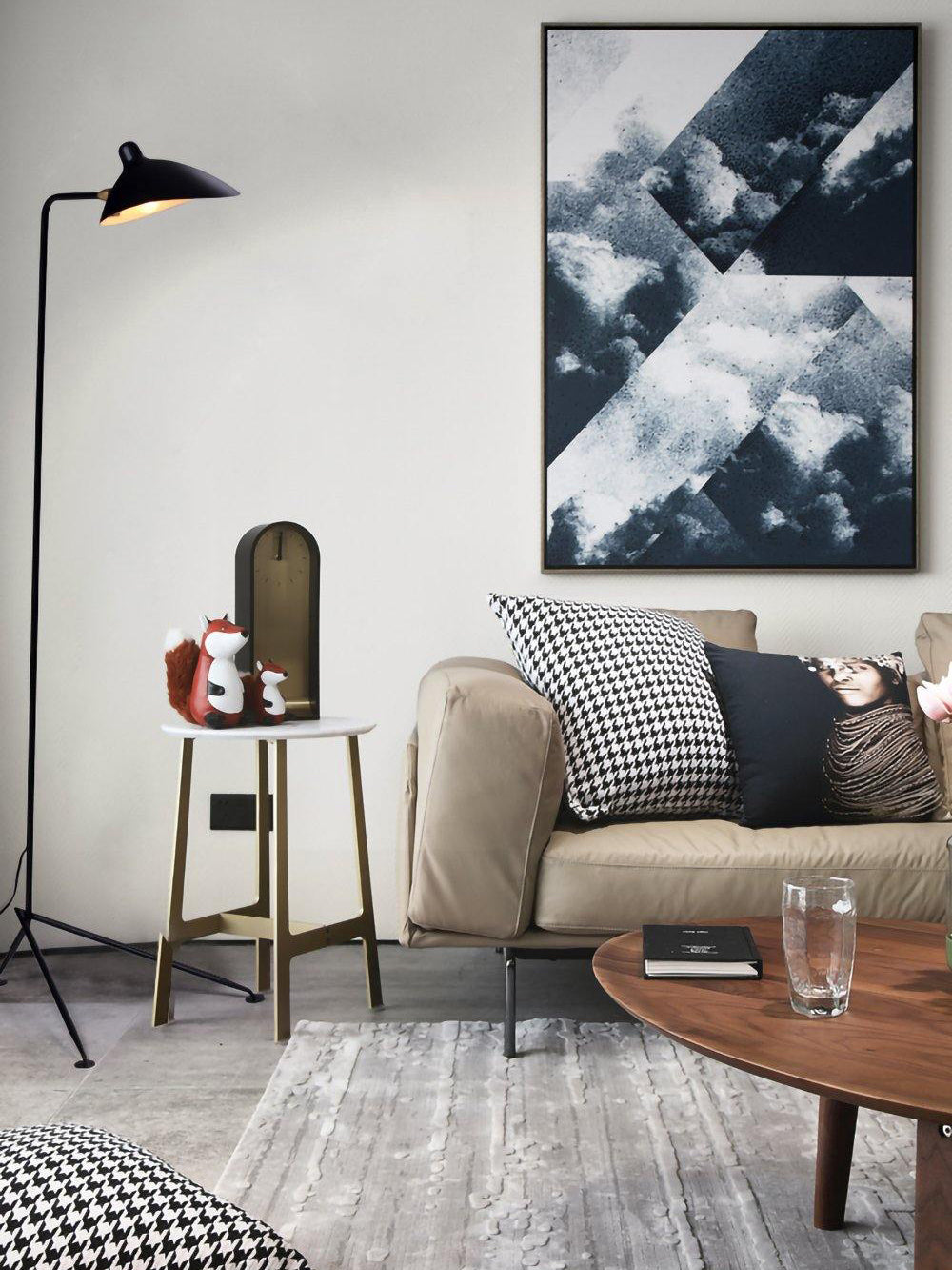 Baely Industrial Floor Lamp