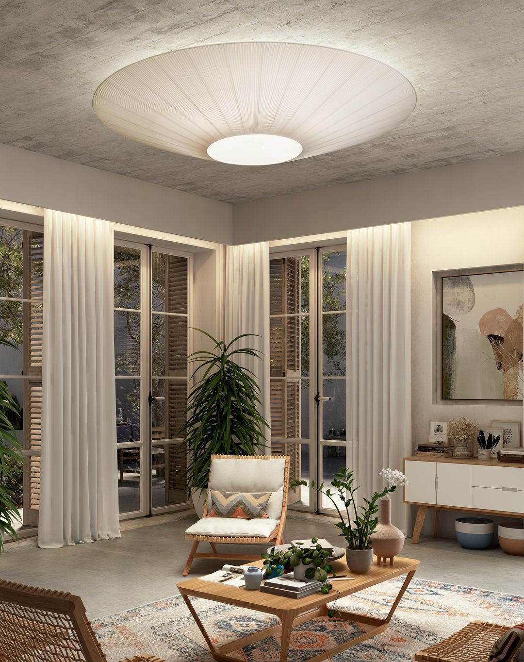Arenyn Round Ceiling Light