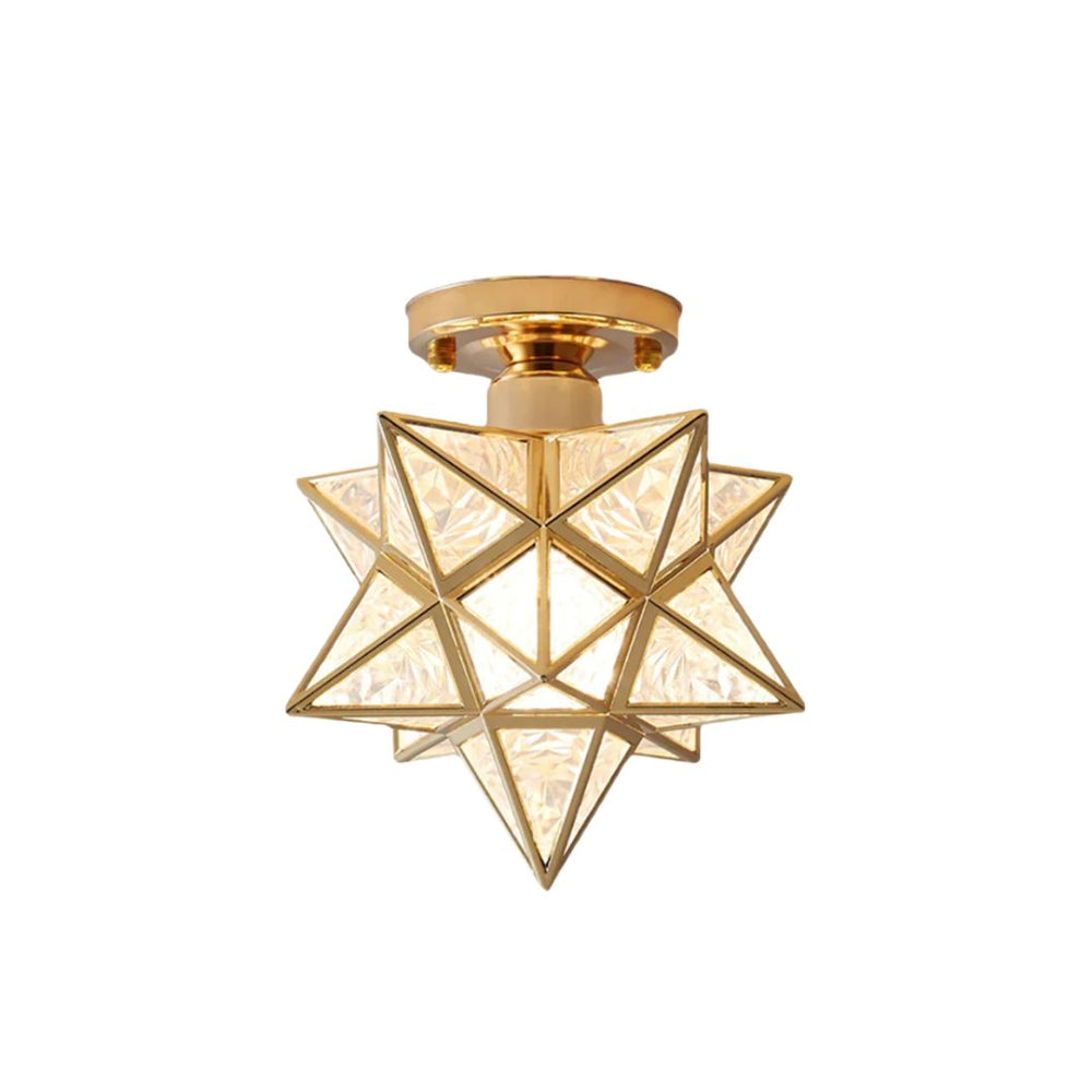 Star Shaped Ceiling Light