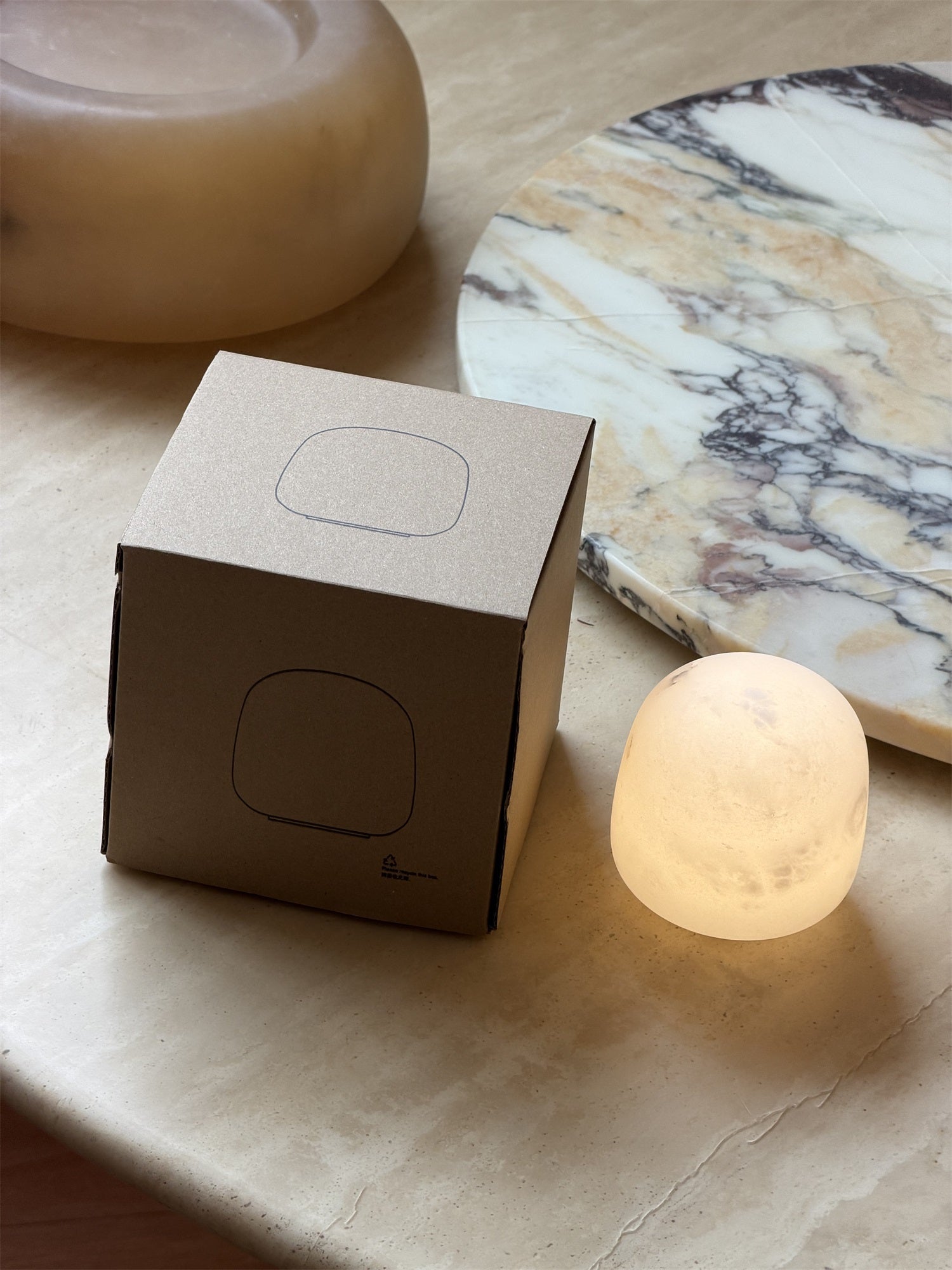 Bazorello Alabaster Table Lamp