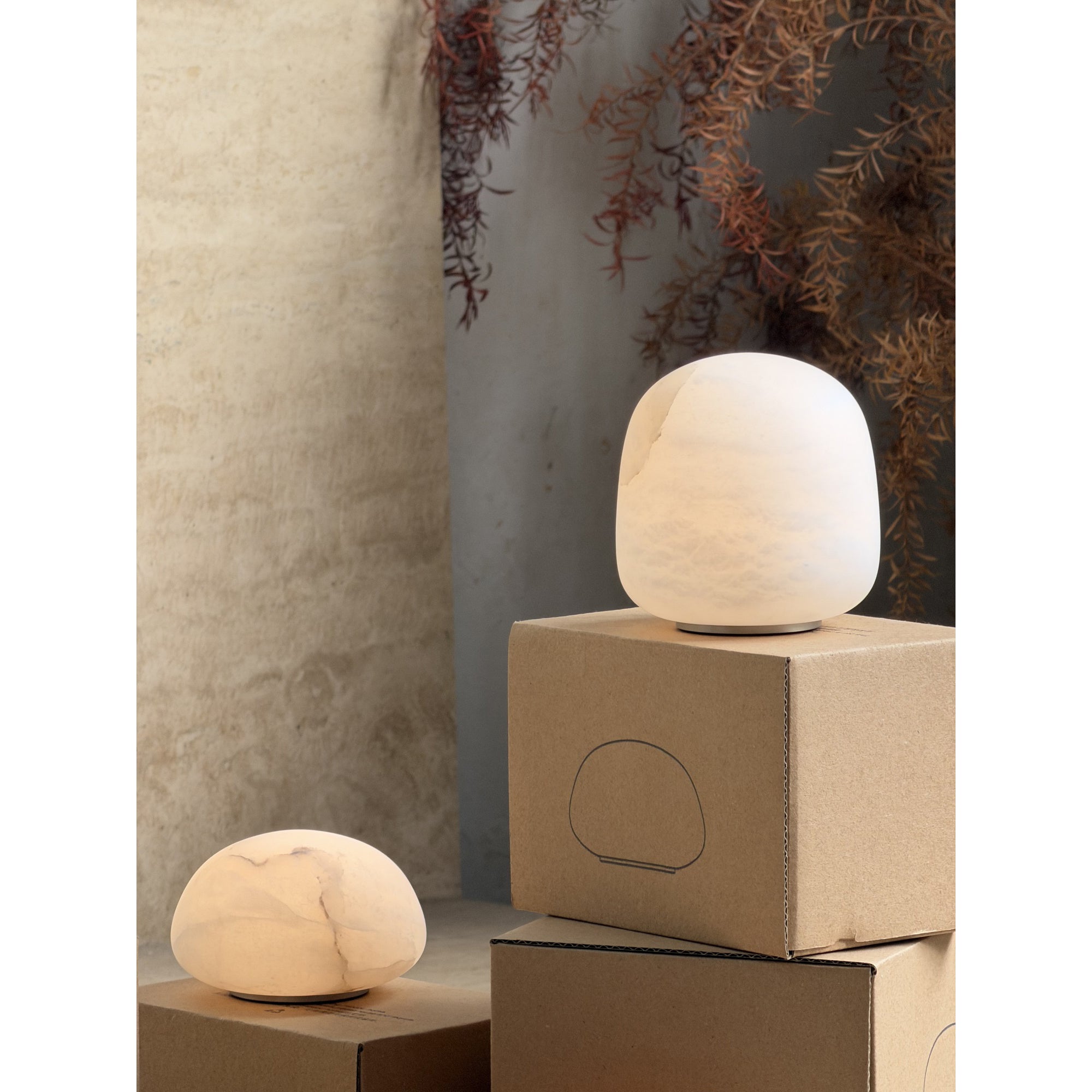 Bazorello Alabaster Table Lamp