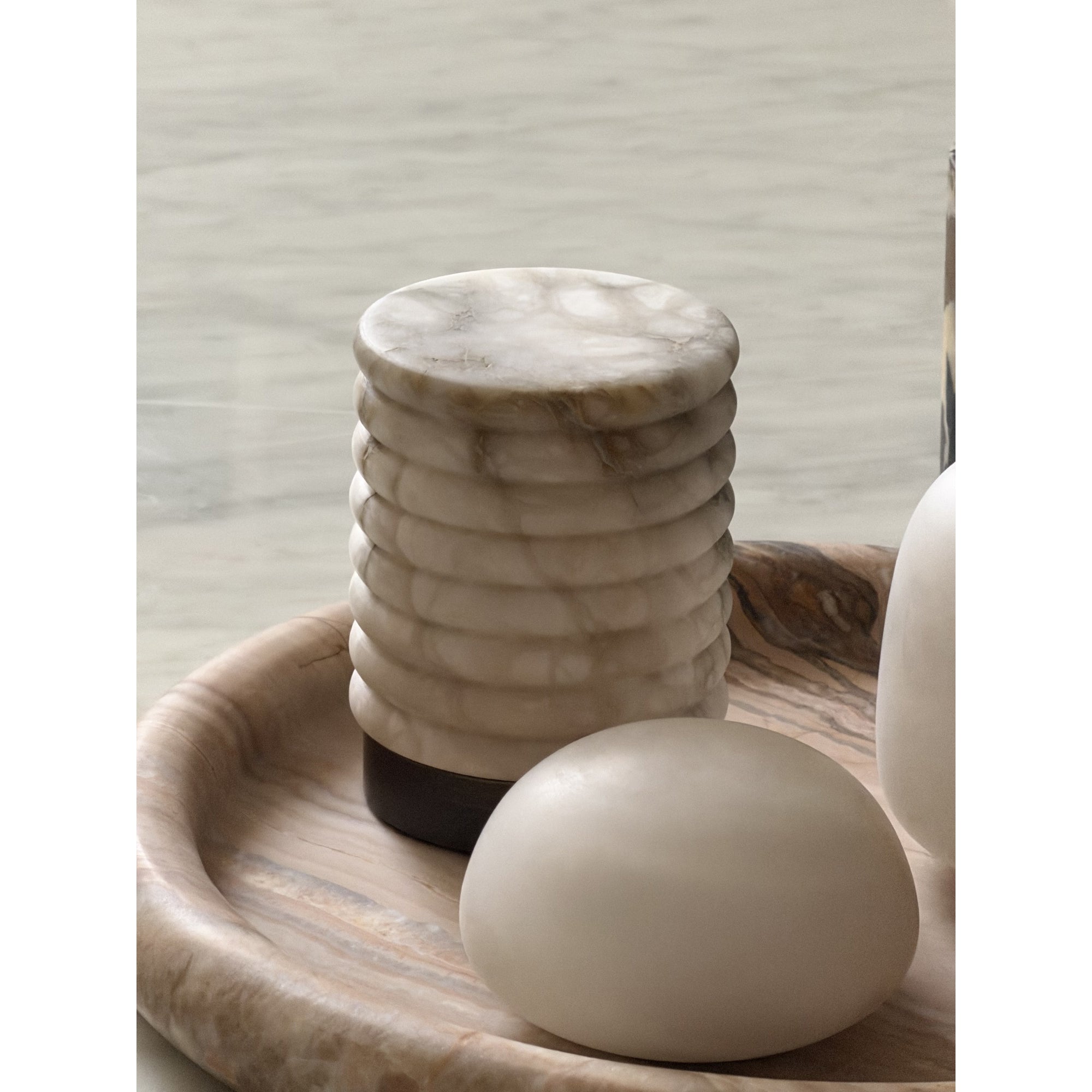 Bazorello Alabaster Table Lamp