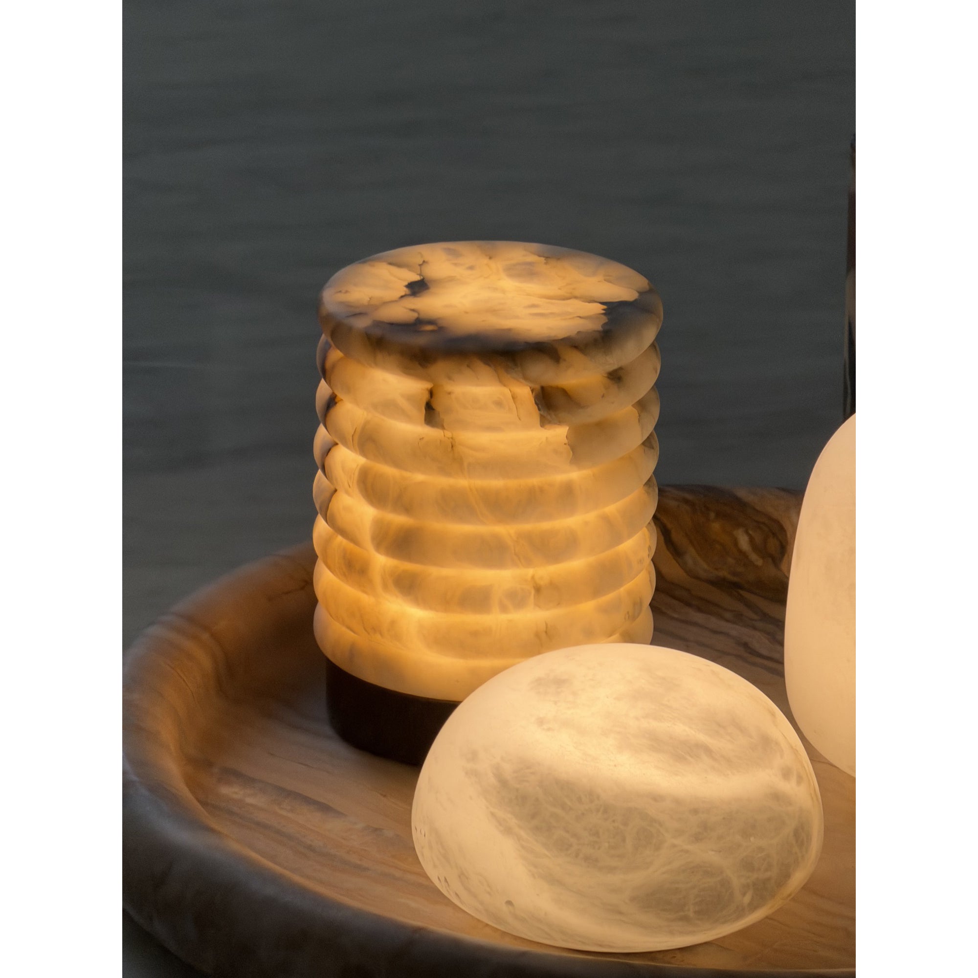 Bazorello Alabaster Table Lamp