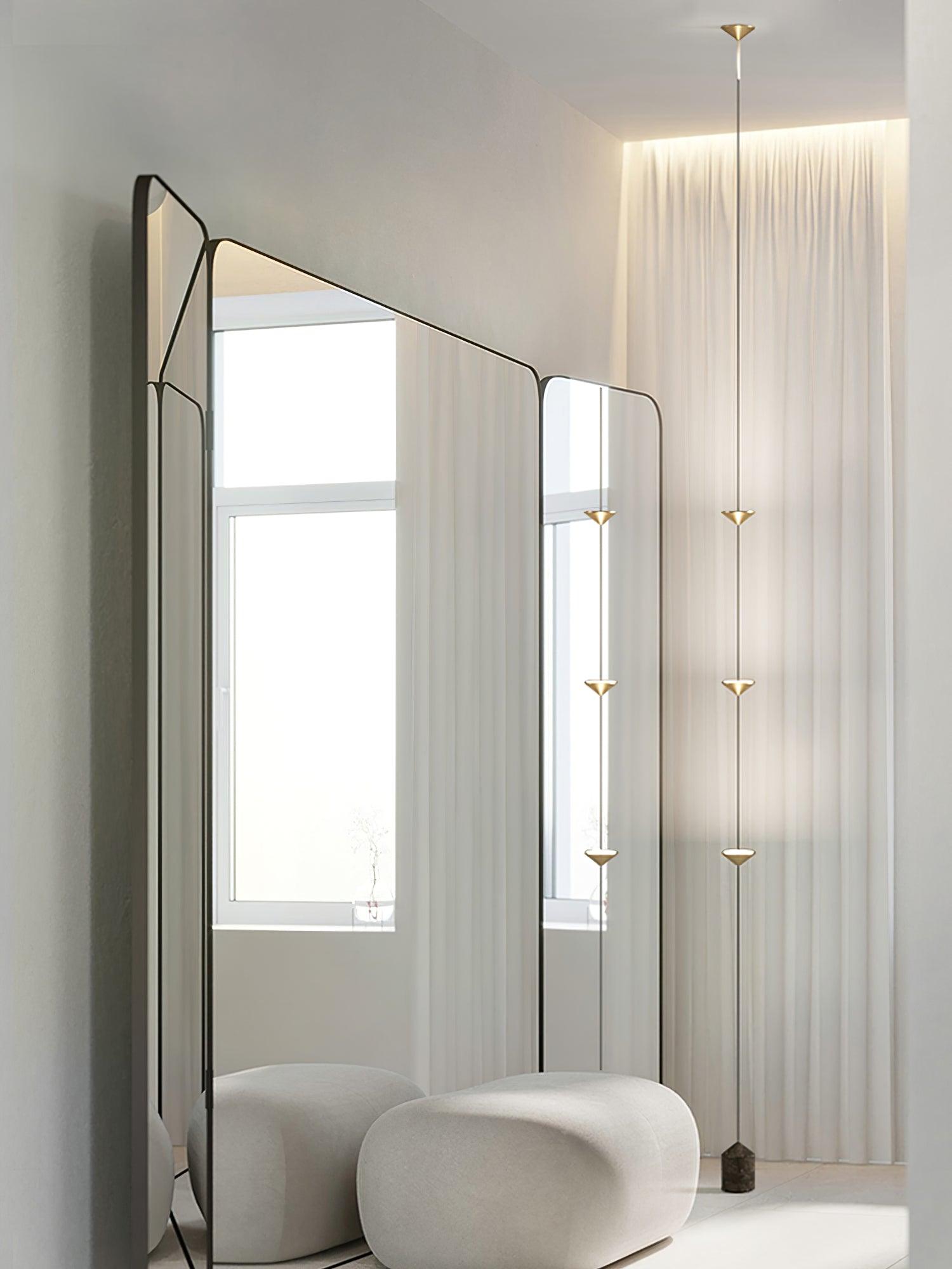 Alirya Cone Floor To Ceiling Lamp