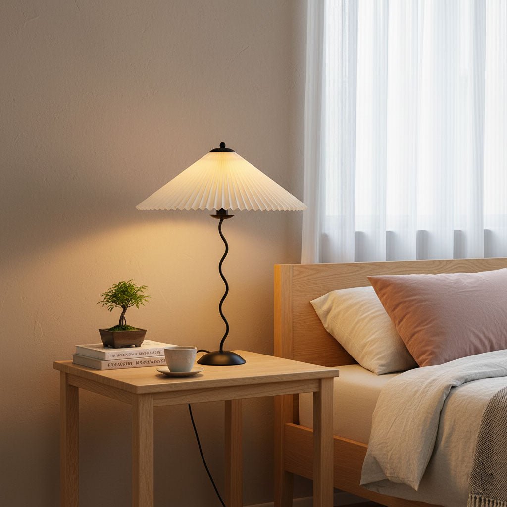Lorav Wavy Table Lamp