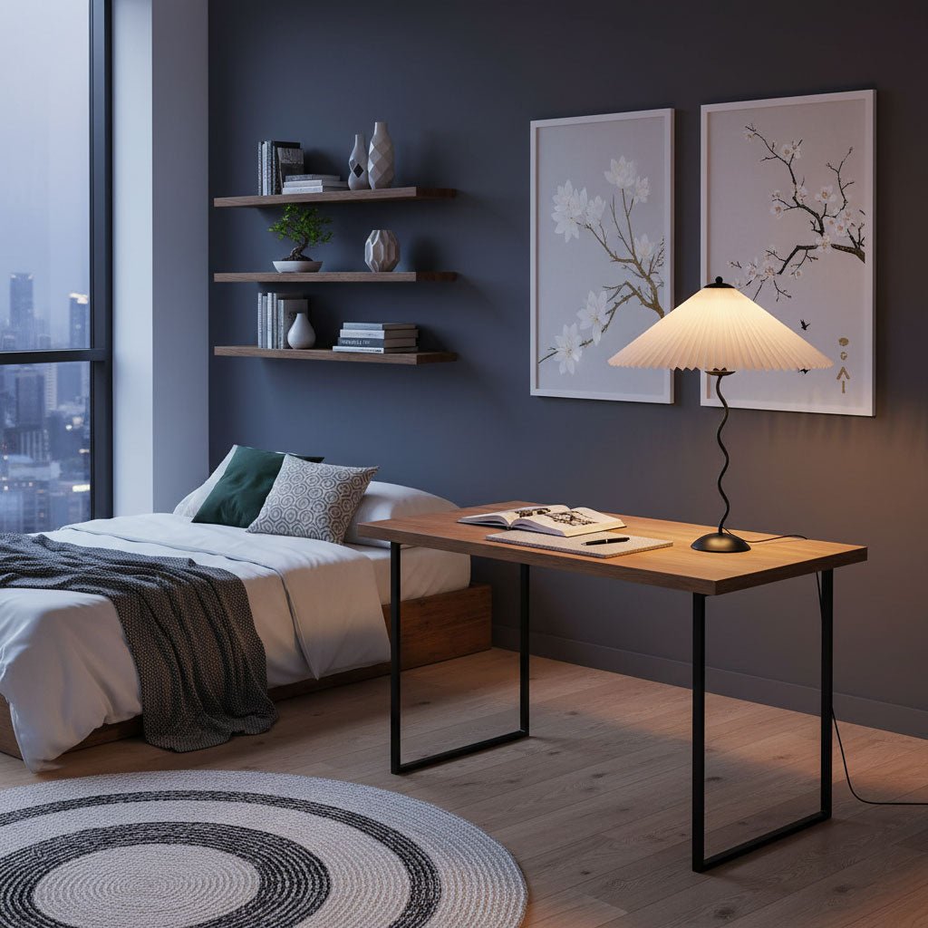 Lorav Wavy Table Lamp