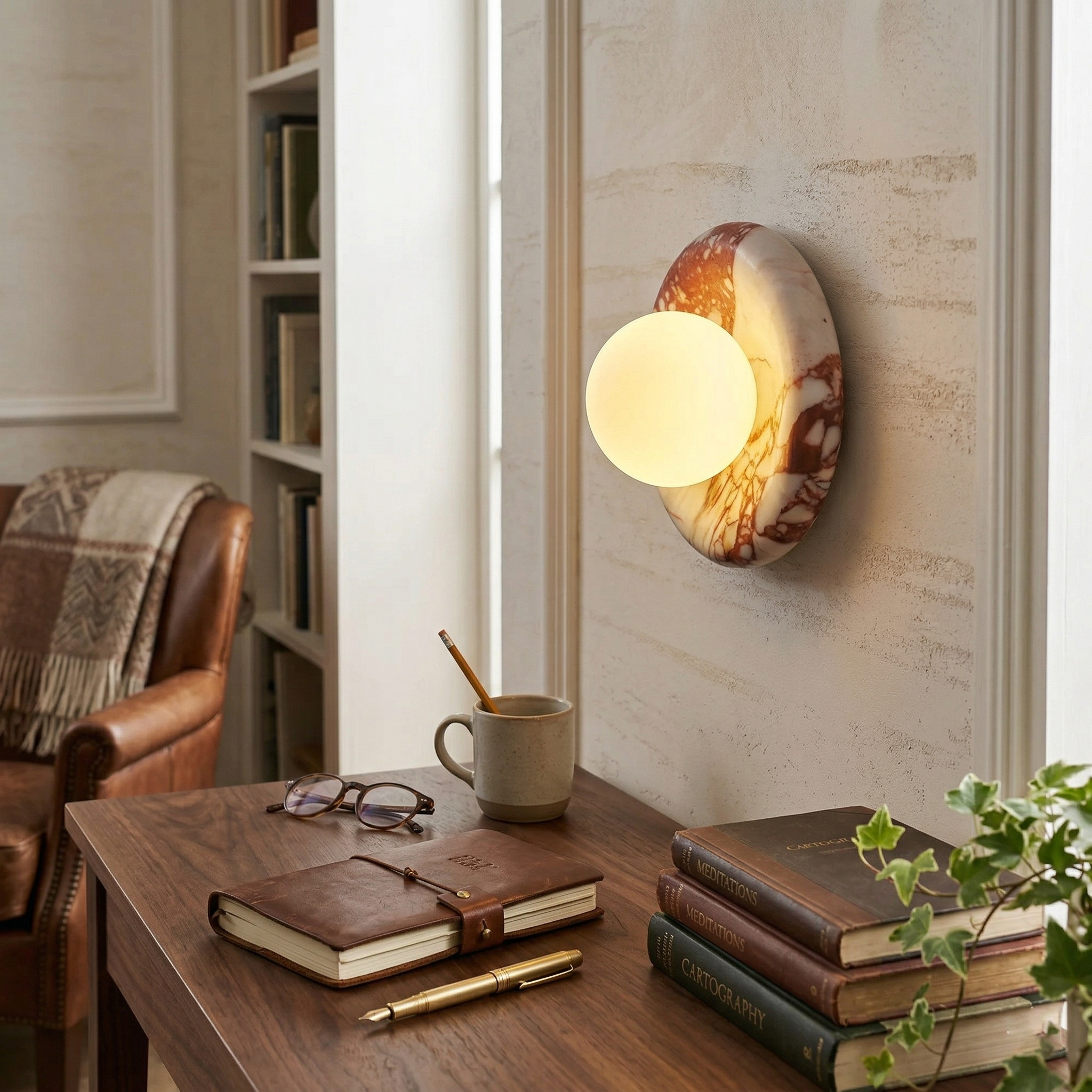 Alronro Round Wall Light