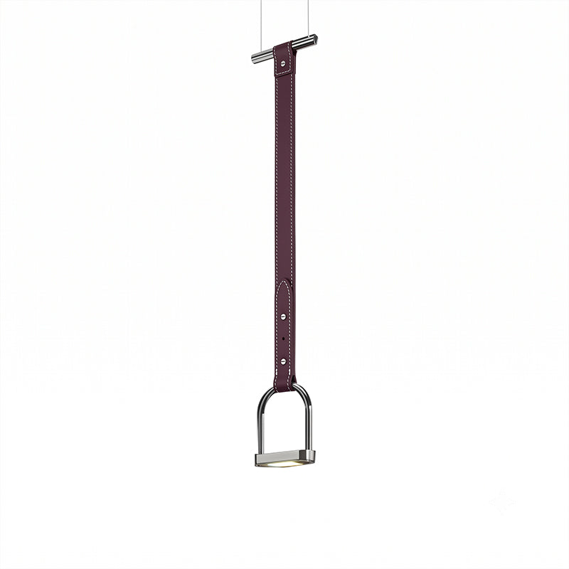 Pegavora Leather Strap Pendant Light