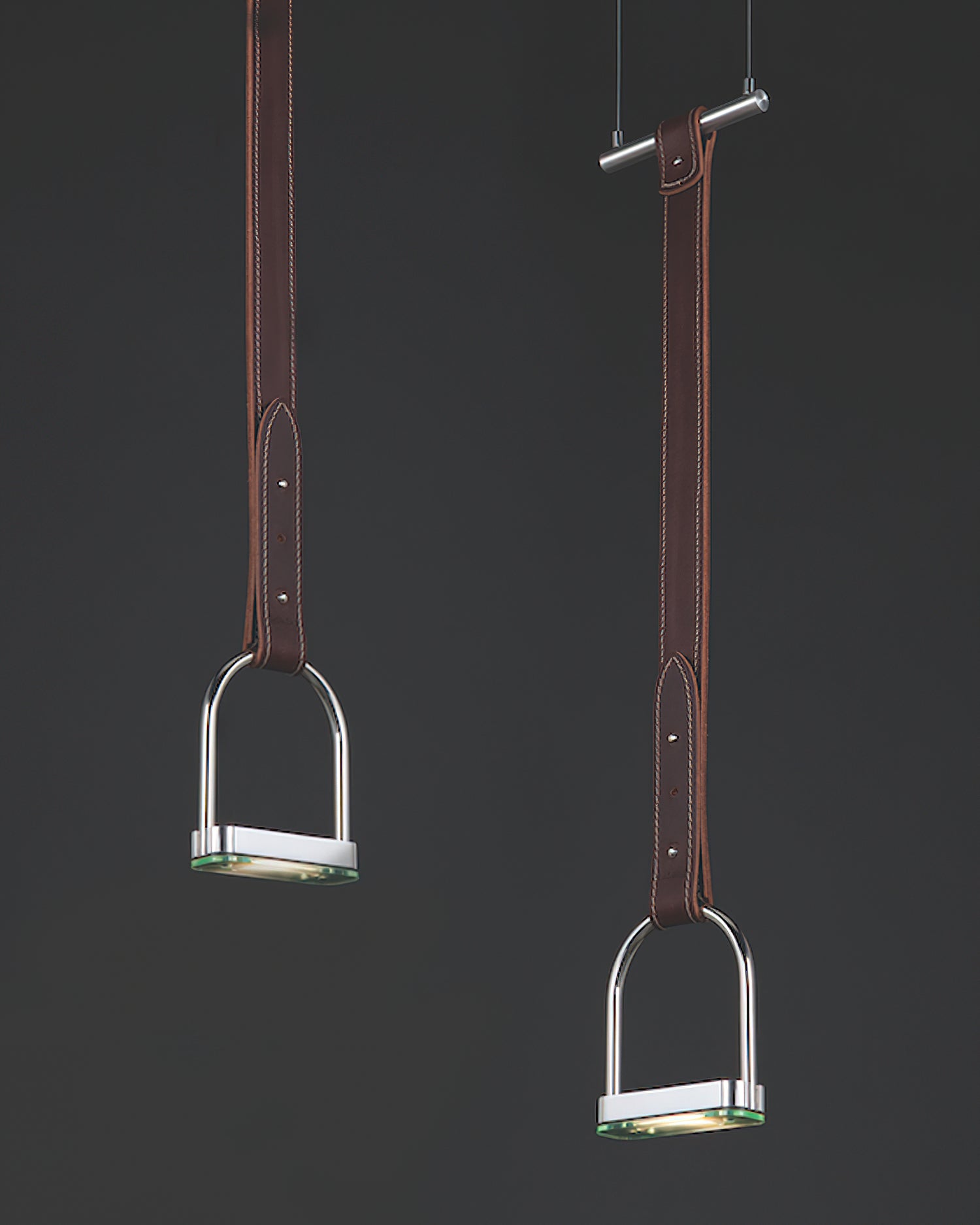 Pegavora Leather Strap Pendant Light