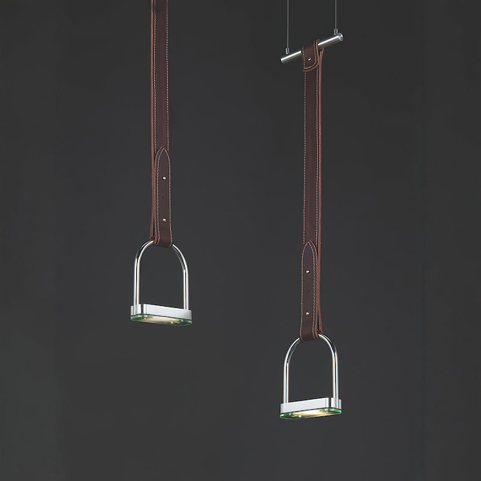 Pegavora Leather Strap Pendant Light