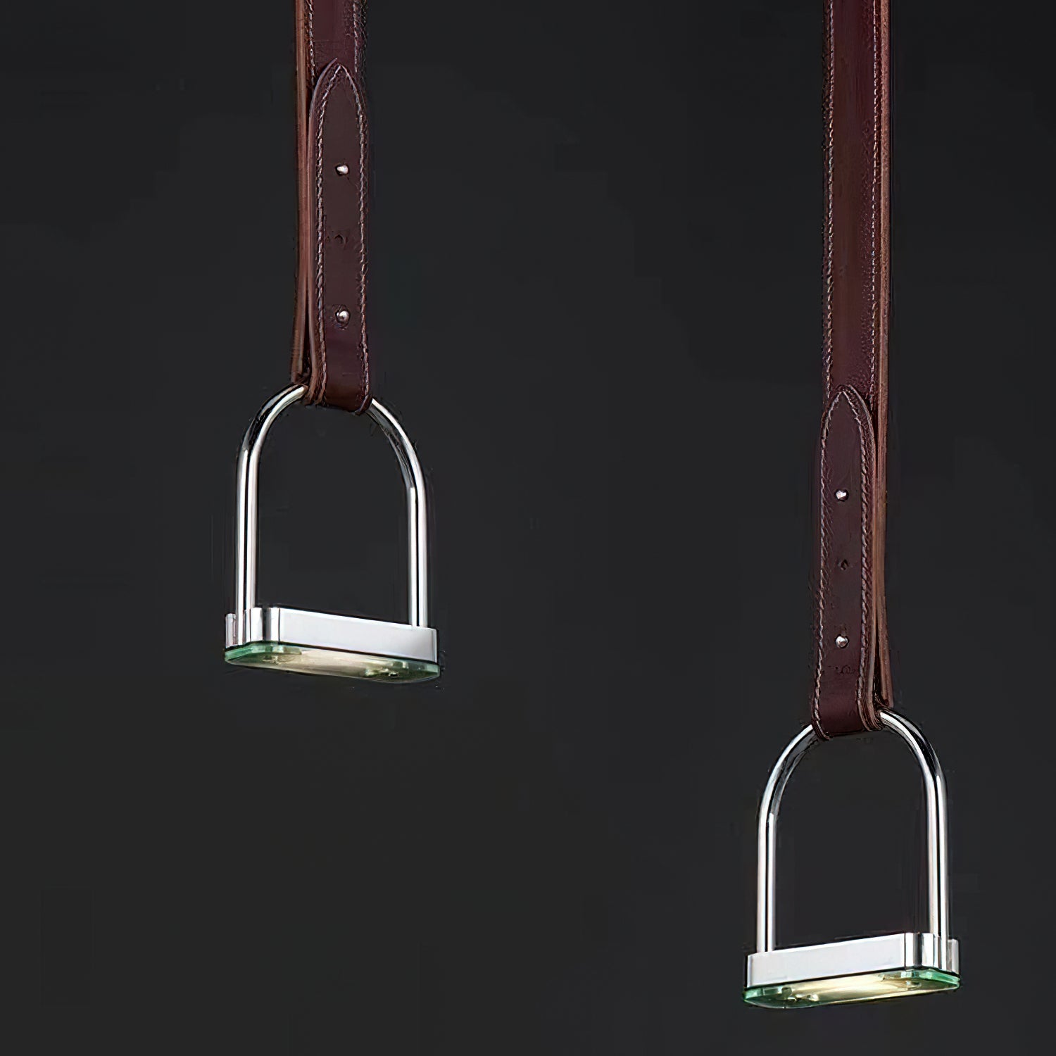 Pegavora Leather Strap Pendant Light