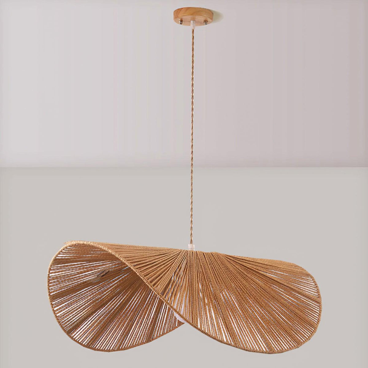 Straw Hat Pendant Light – detail 23