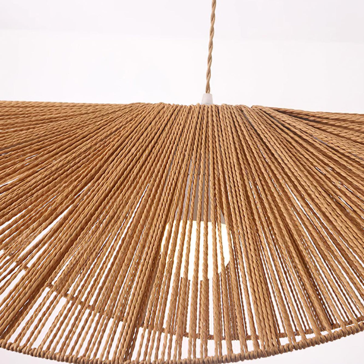 Straw Hat Pendant Light – detail 29
