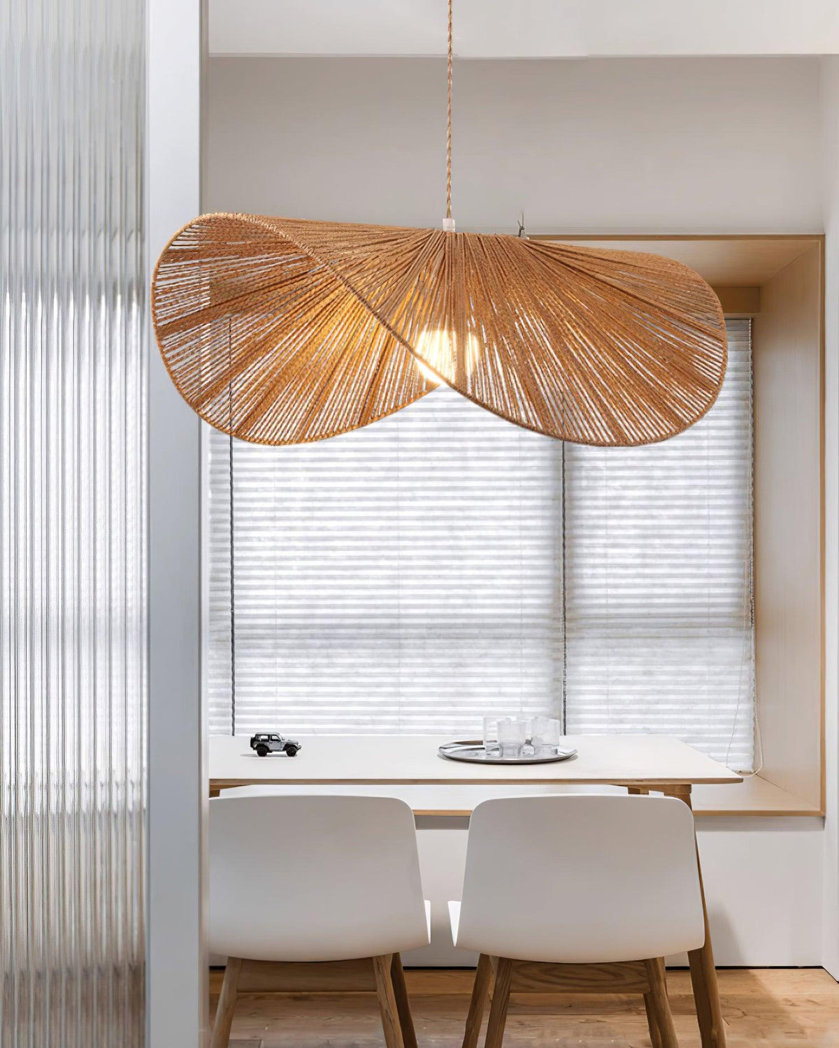 Straw Hat Pendant Light – detail 16