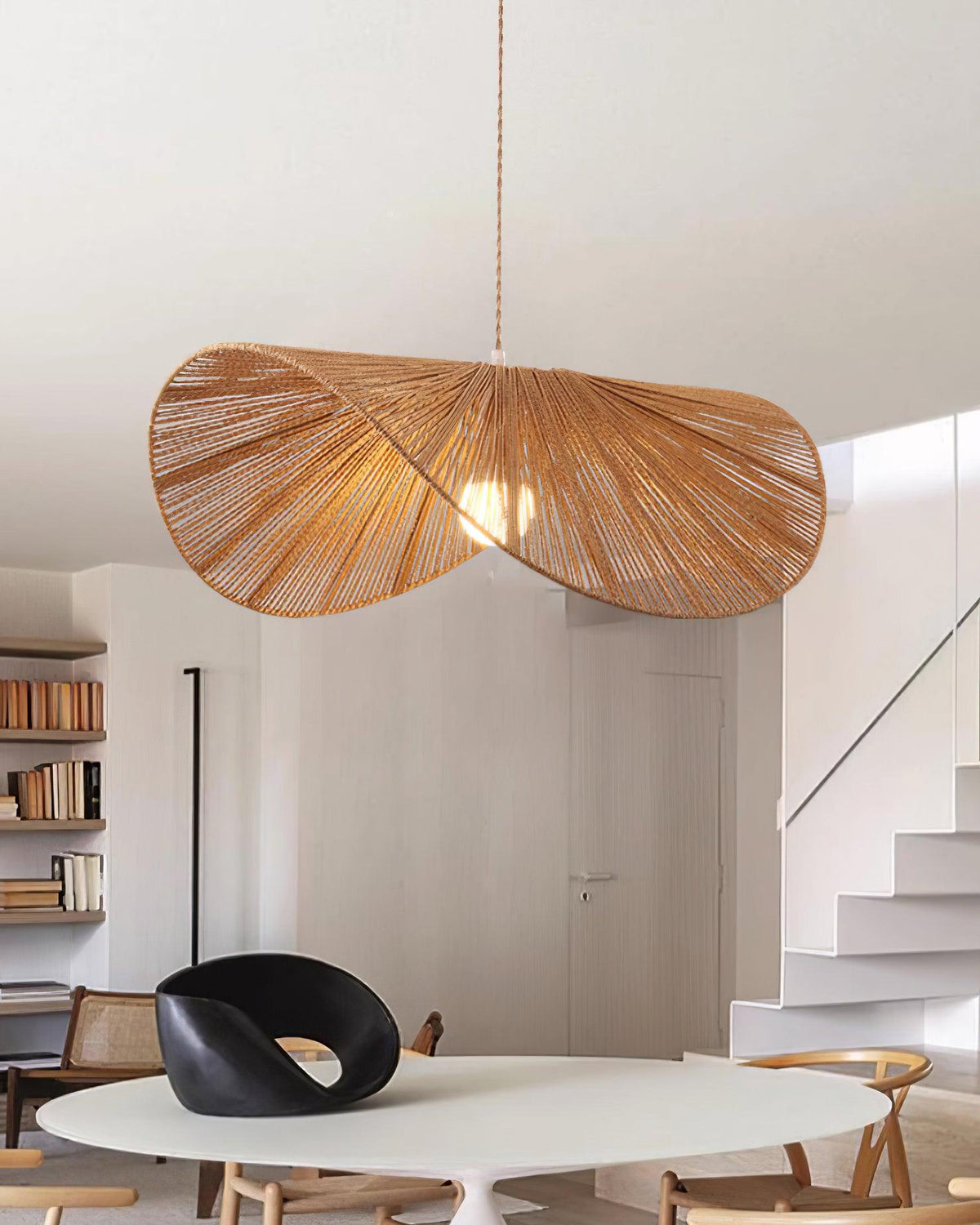 Straw Hat Pendant Light – detail 18