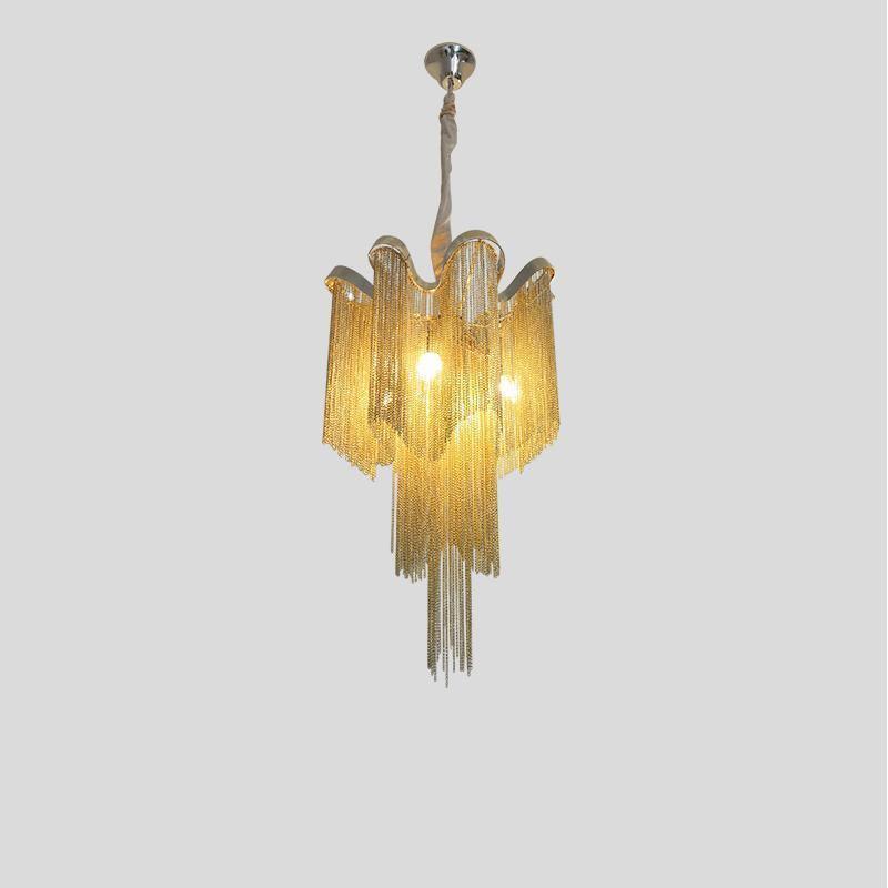 Stream Chain Chandelier – detail 25