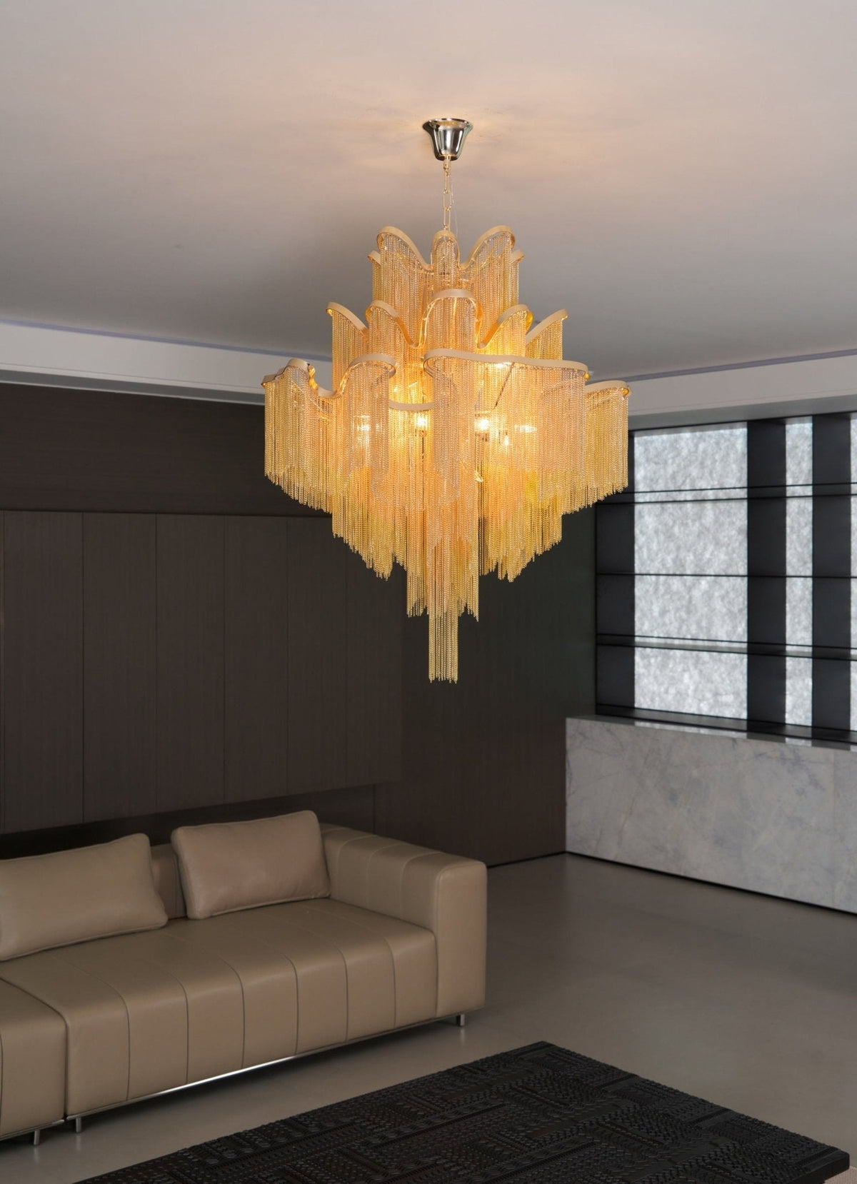 Stream Chain Chandelier - Vakkerlight