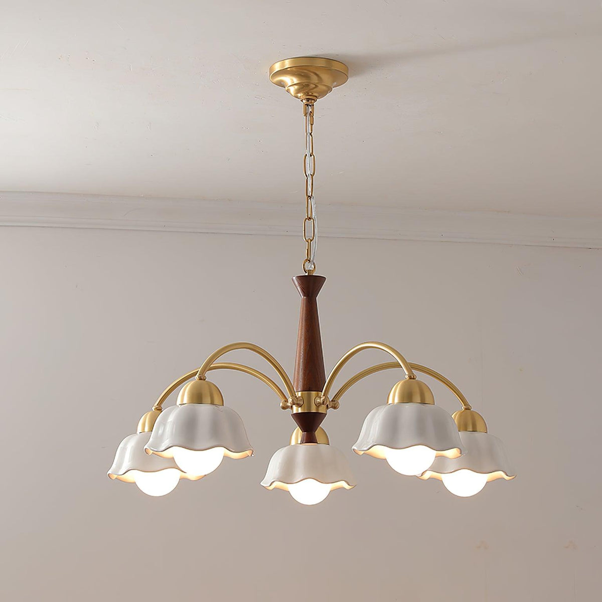 Siseralo Mid Century Chandelier