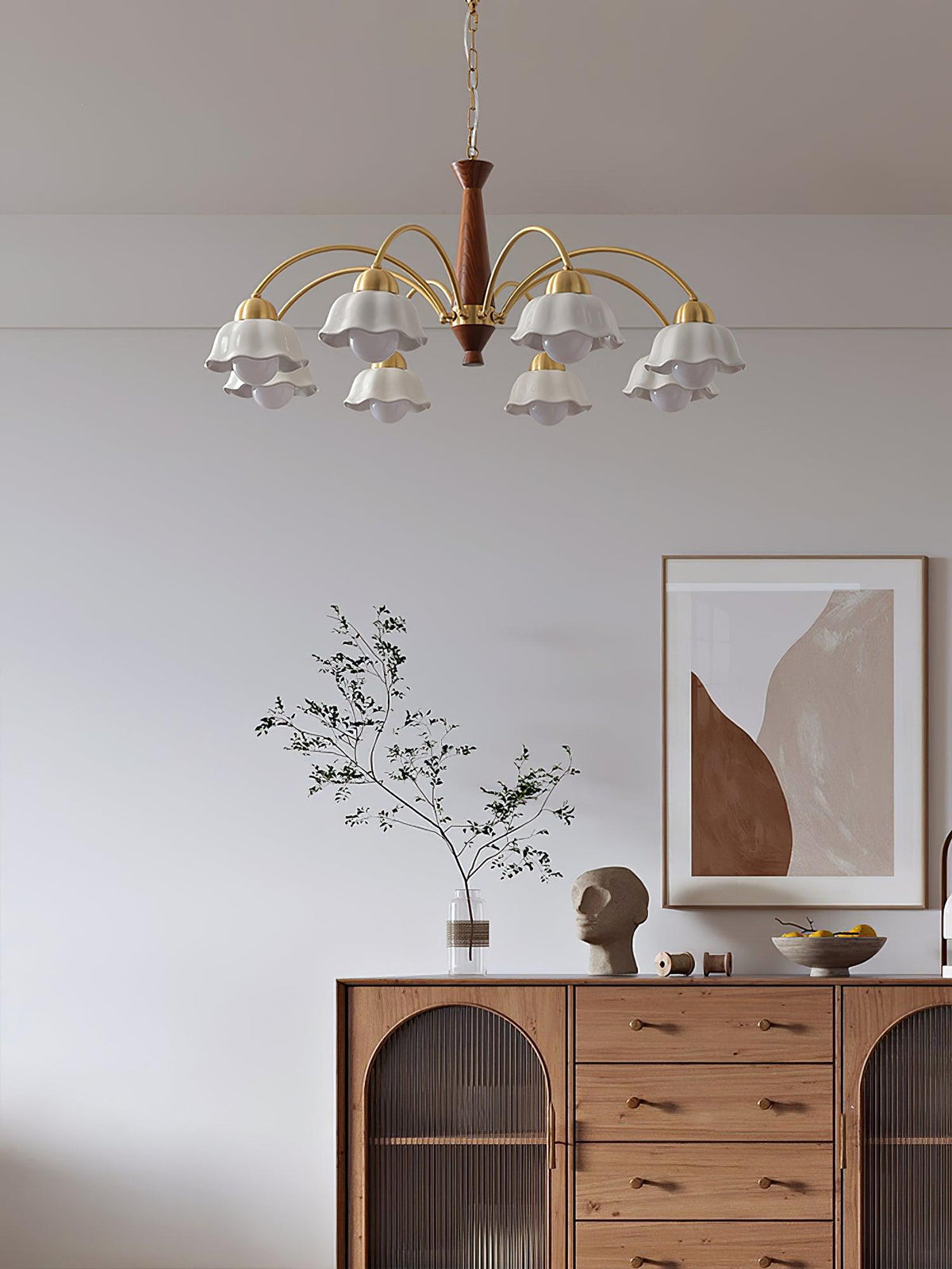 Siseralo Mid Century Chandelier