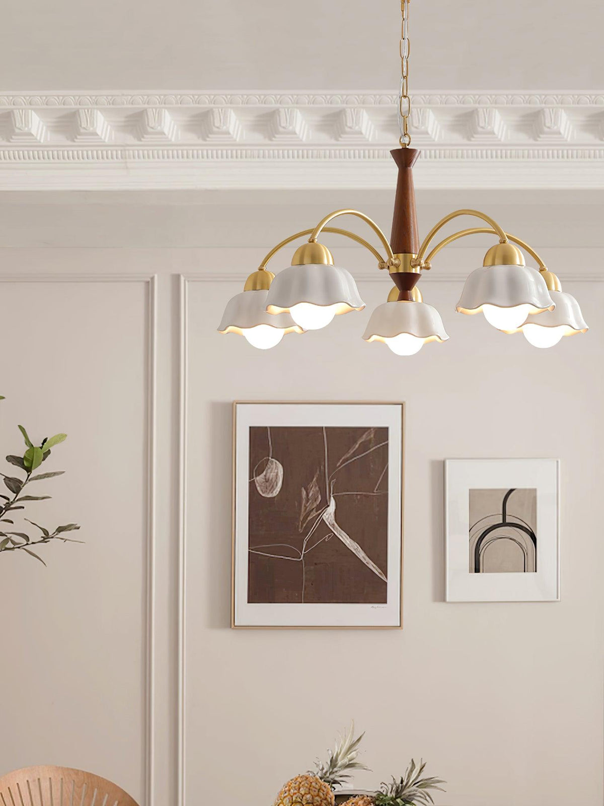 Siseralo Mid Century Chandelier