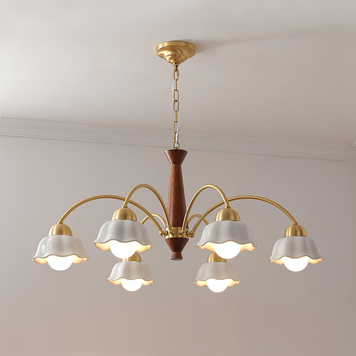 Siseralo Mid Century Chandelier