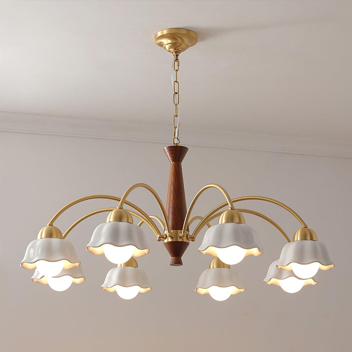 Siseralo Mid Century Chandelier