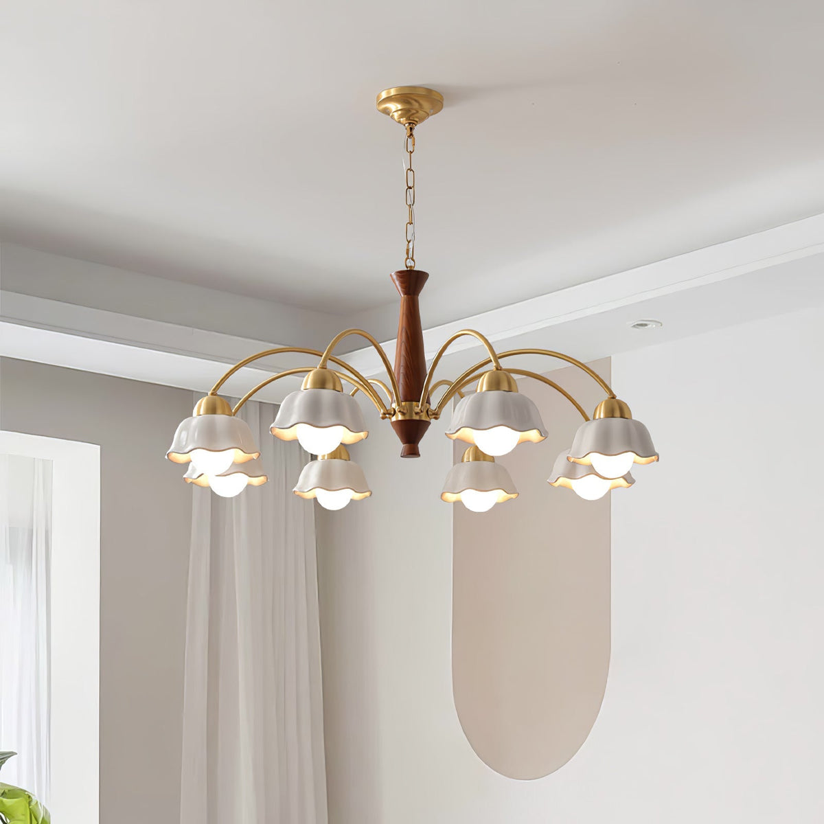 Siseralo Mid Century Chandelier