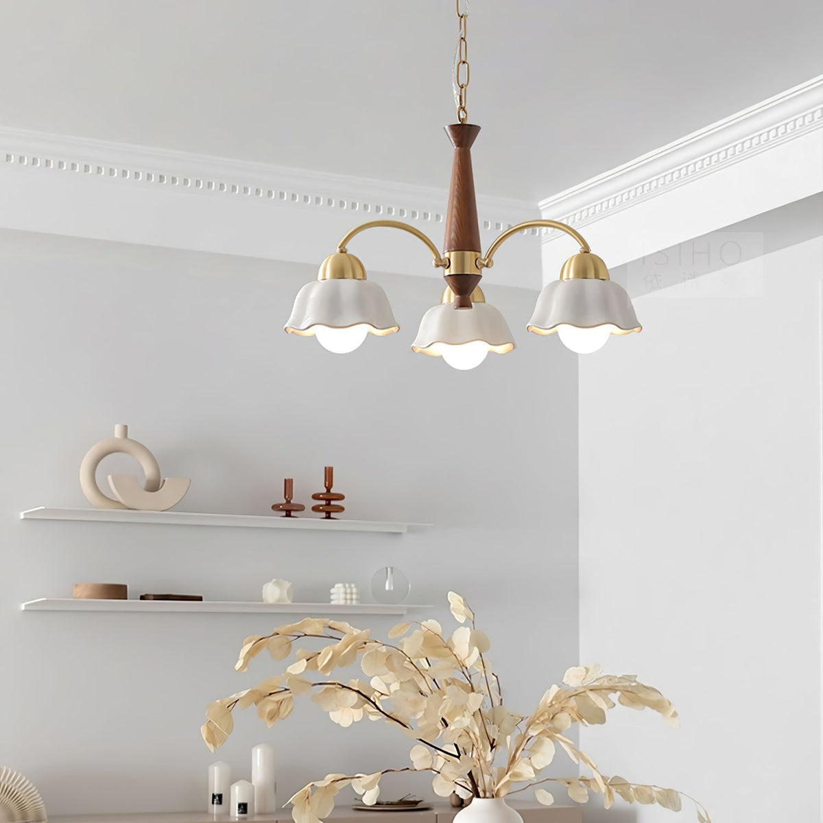 Siseralo Mid Century Chandelier