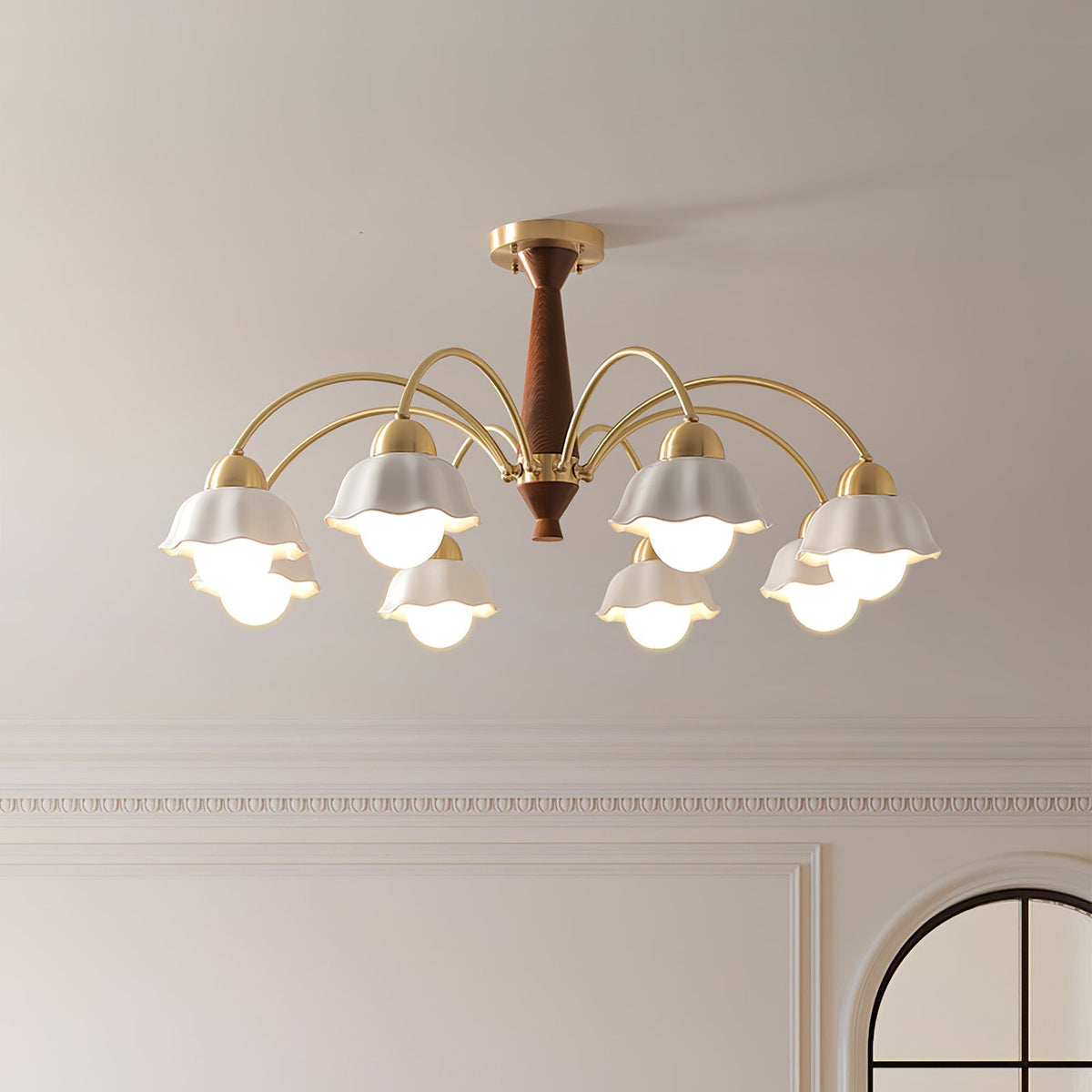 Siseralo Mid Century Chandelier