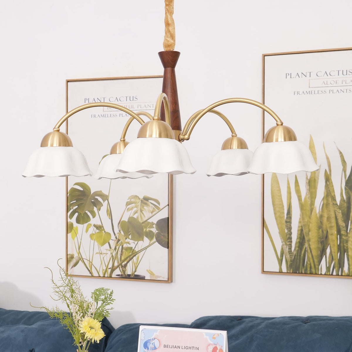 Siseralo Mid Century Chandelier