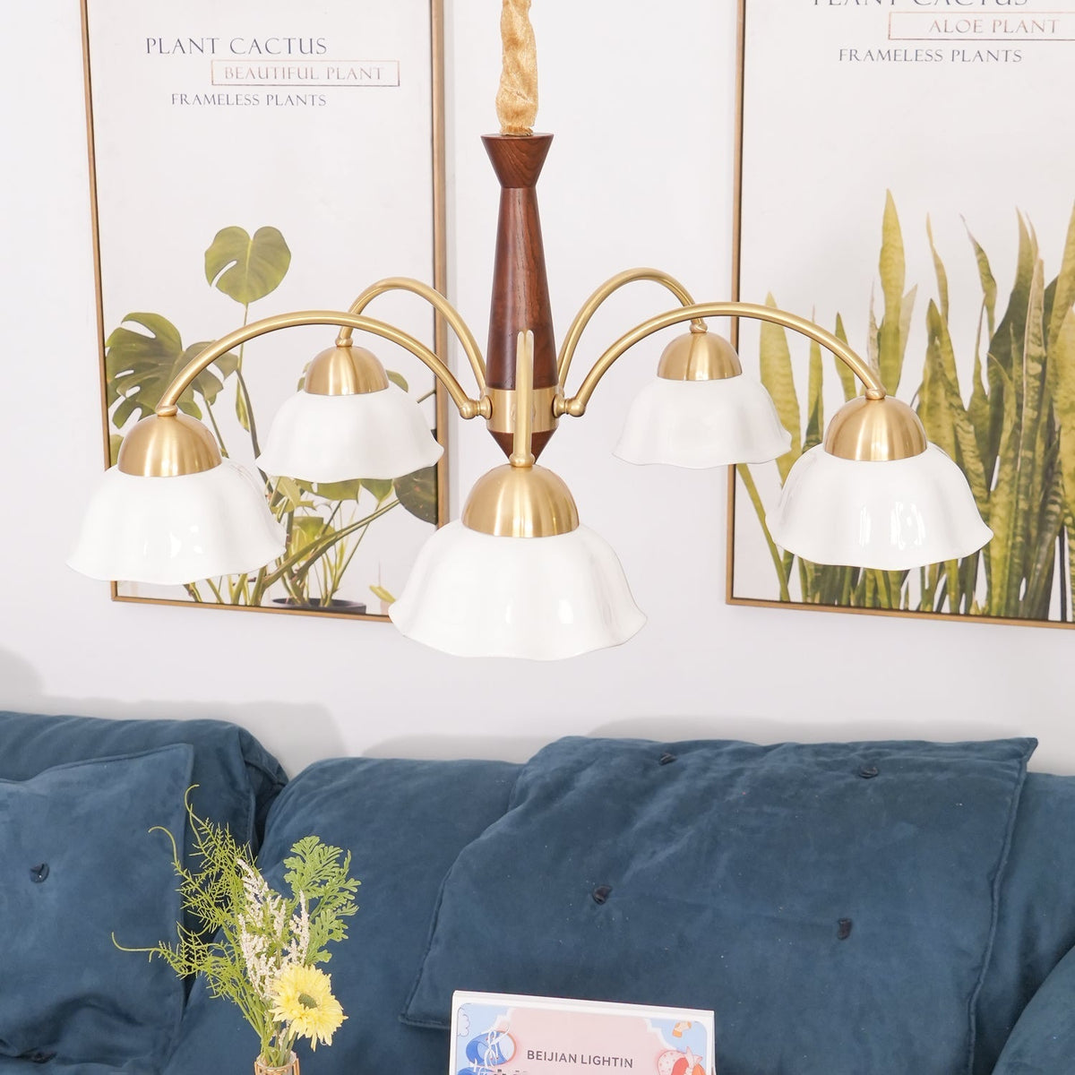 Siseralo Mid Century Chandelier