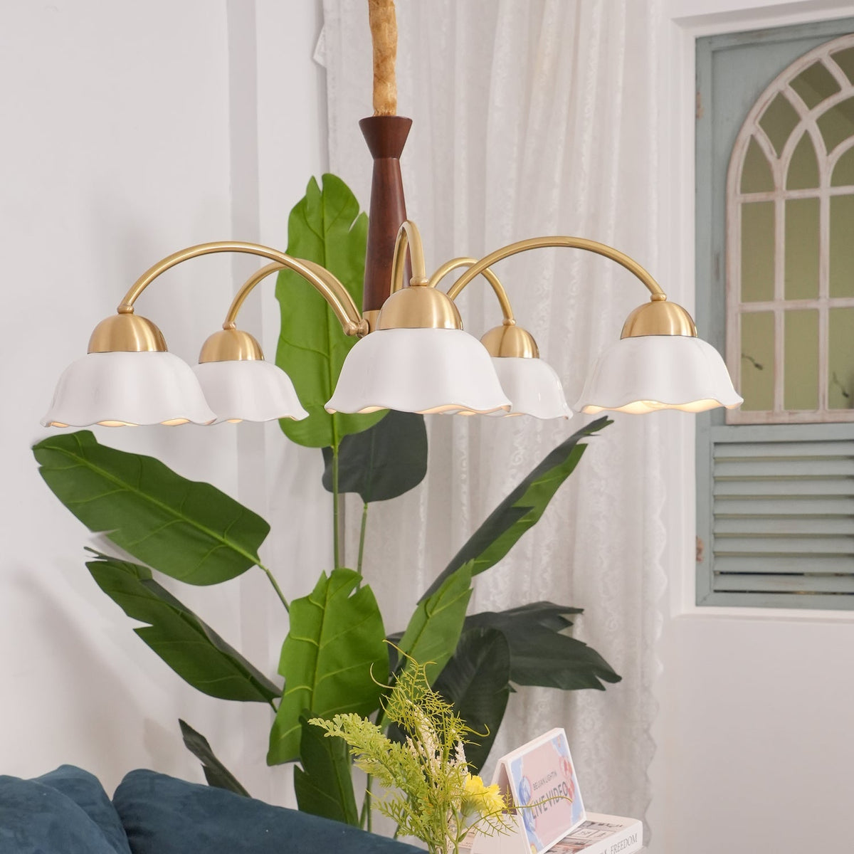 Siseralo Mid Century Chandelier