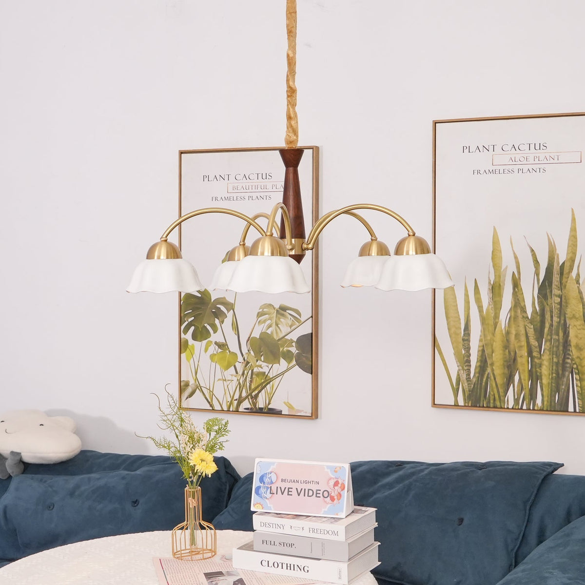 Siseralo Mid Century Chandelier