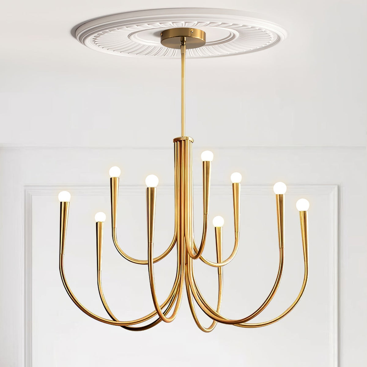 Swoop Arm Chandelier – detail 29