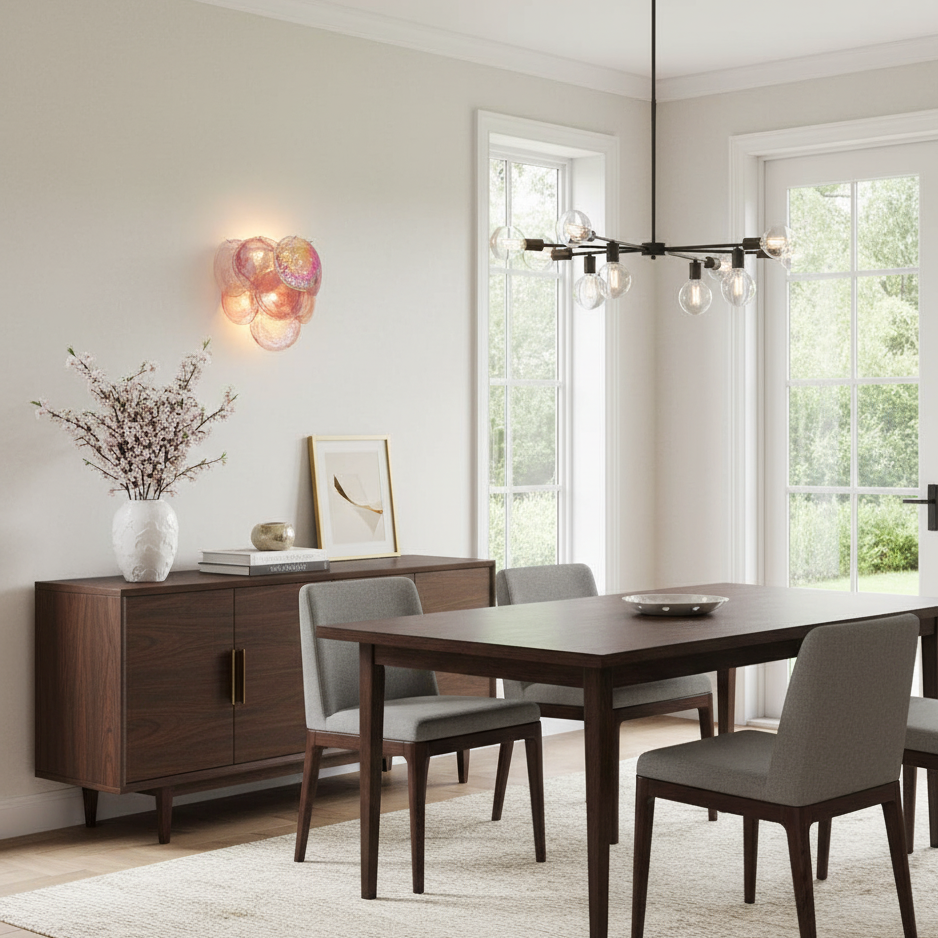 Talia Glass Wall Lamp – detail 9