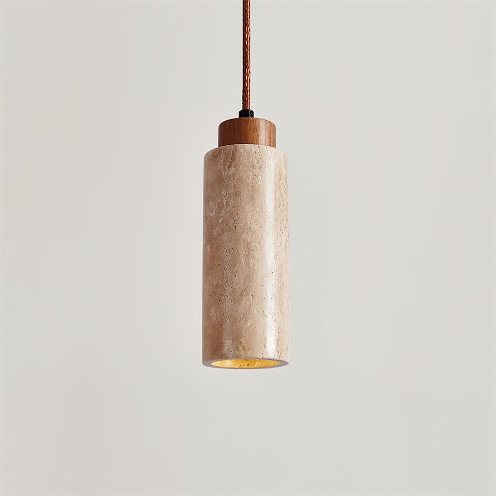 Lumeva Travertine Pendant Light